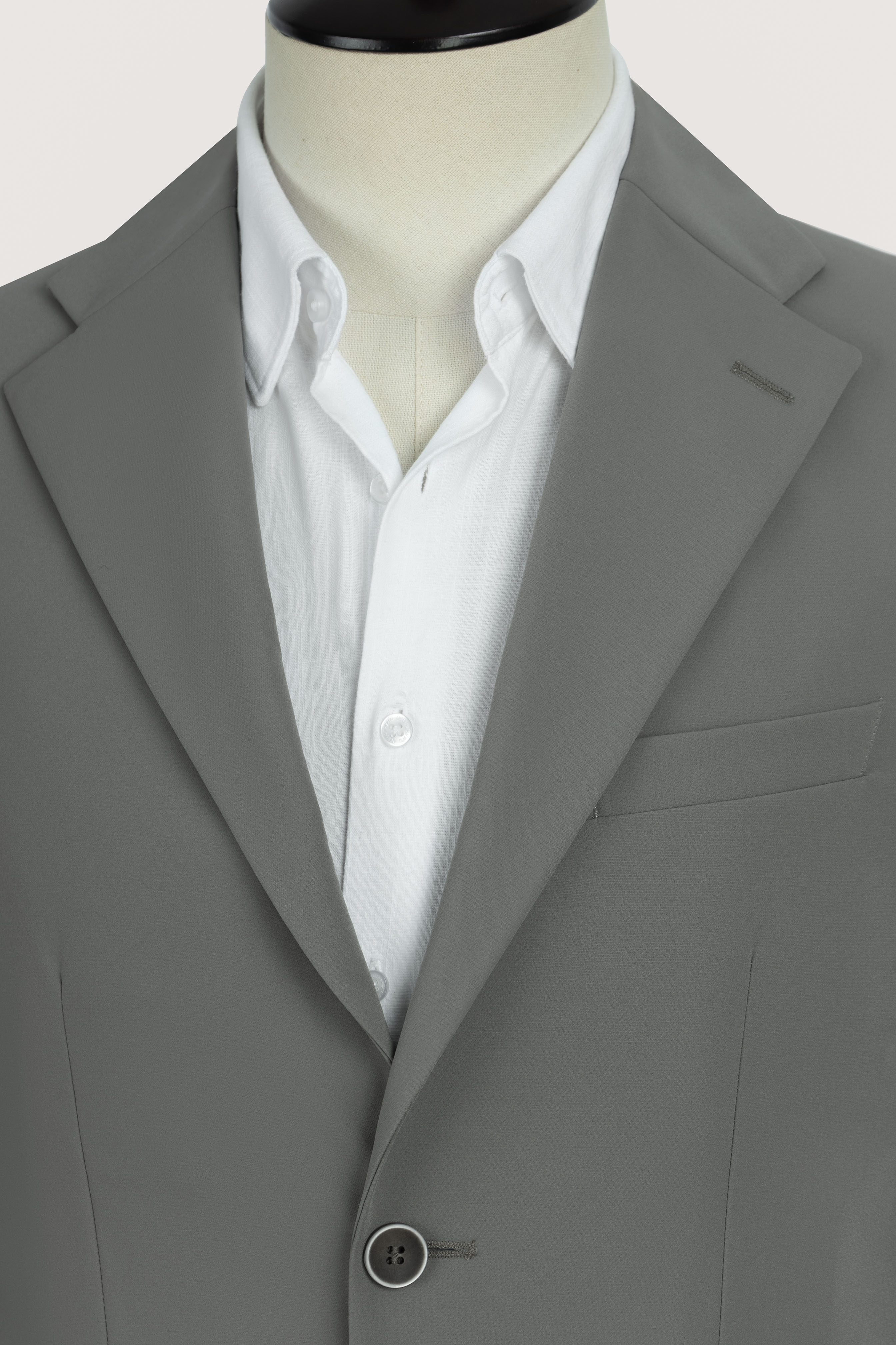 Gray Casual Suit