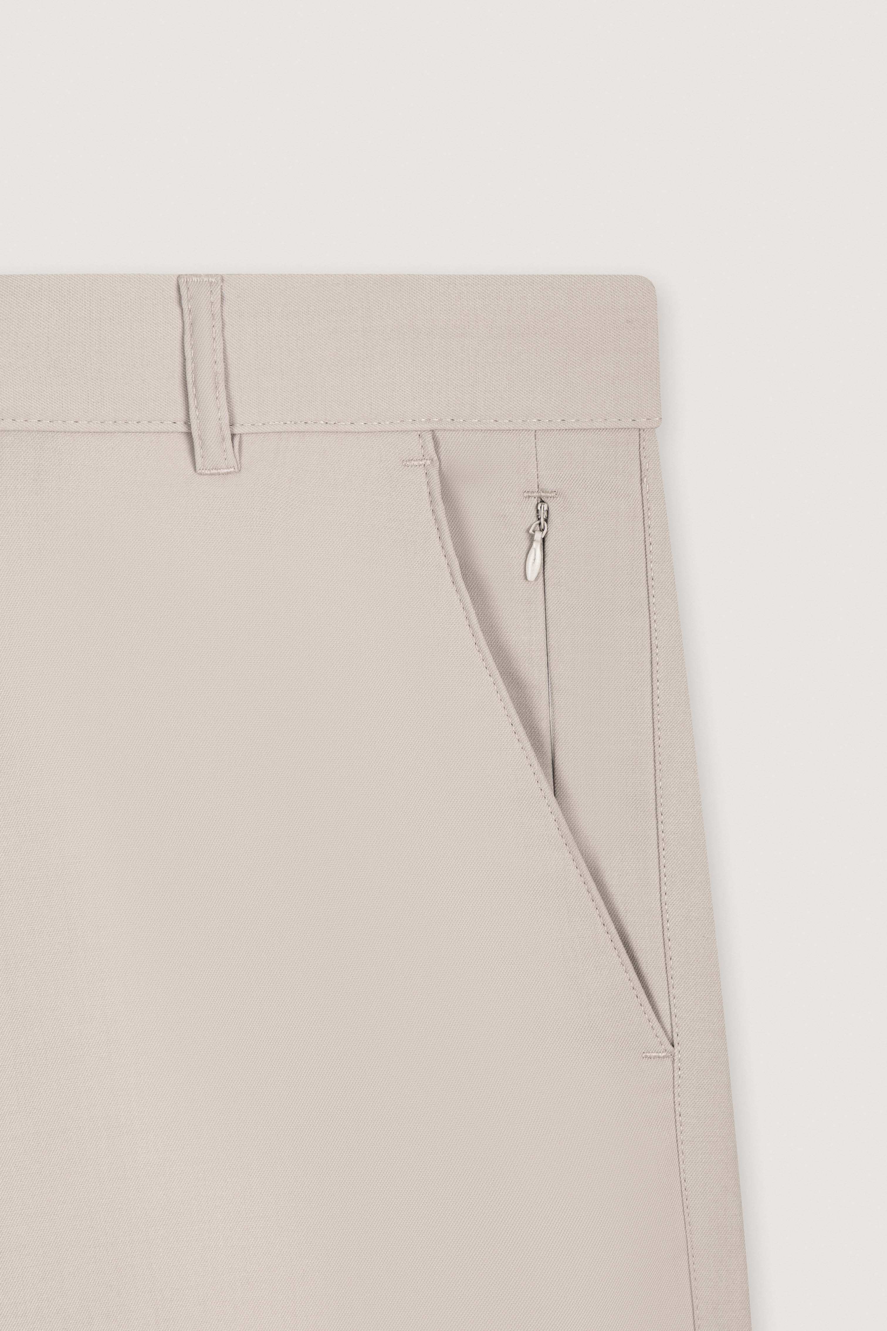 Light Beige Smart Casual Pants