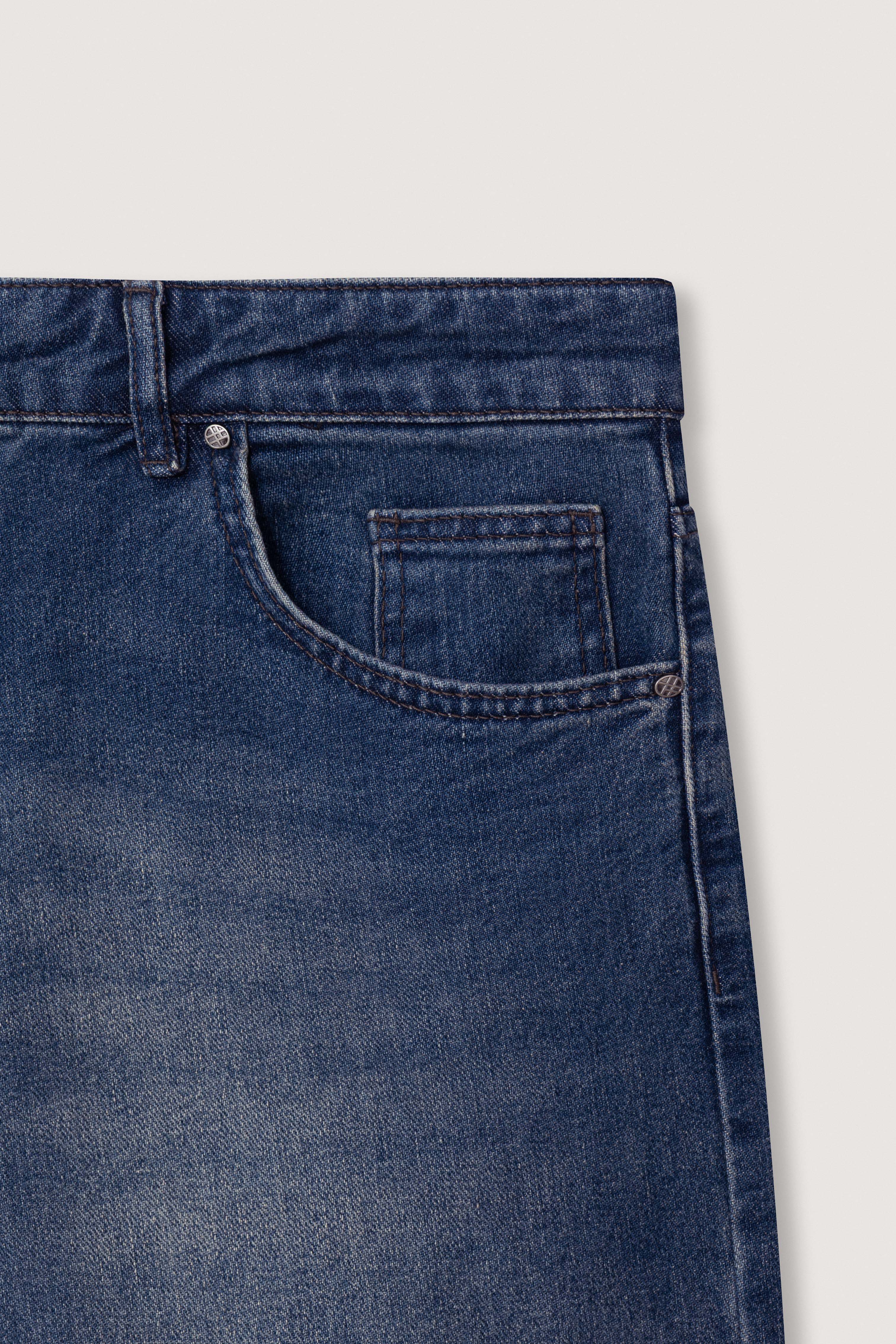 Plain jeans pants - 3