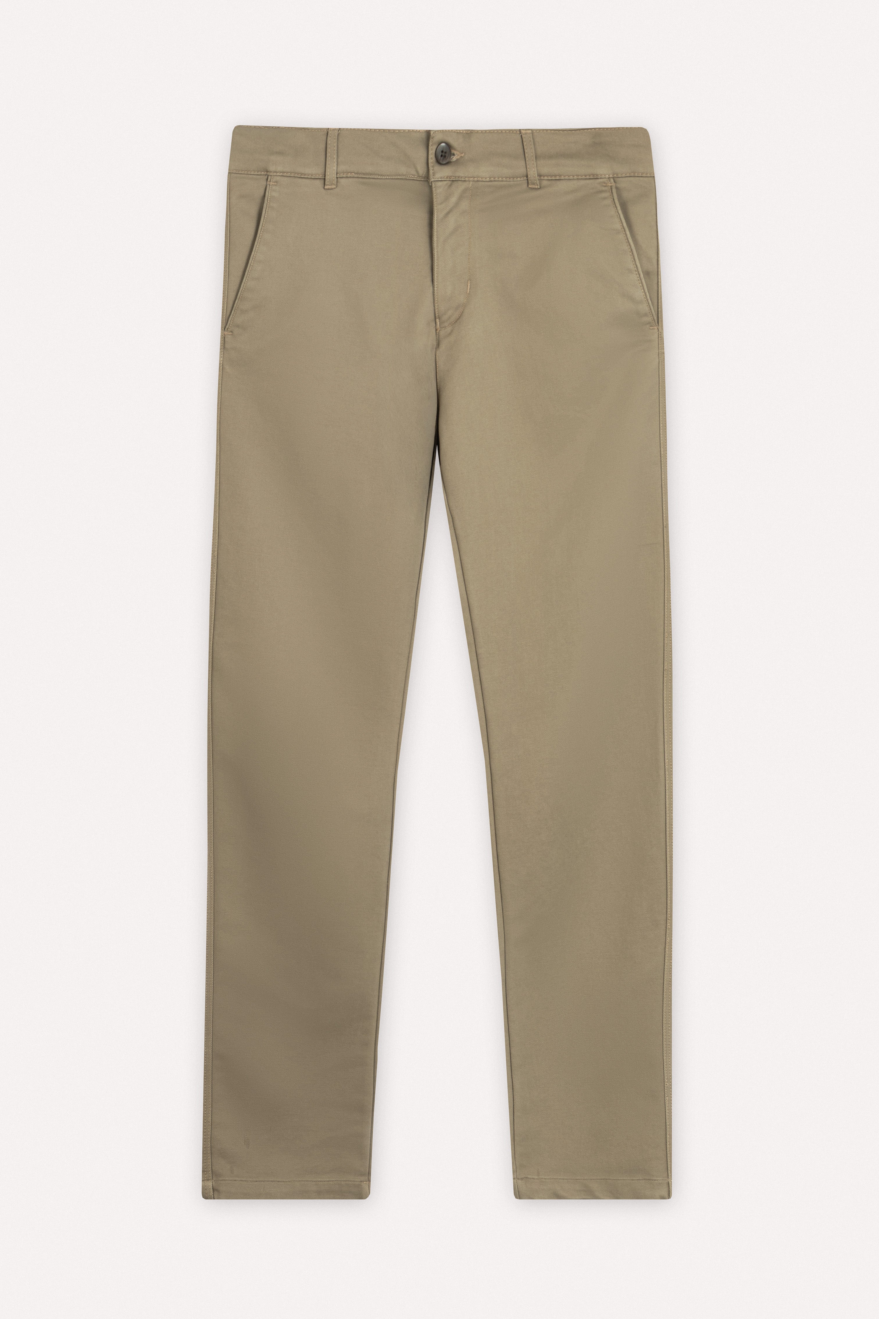 dark Beige Chino Gabardine Pant
