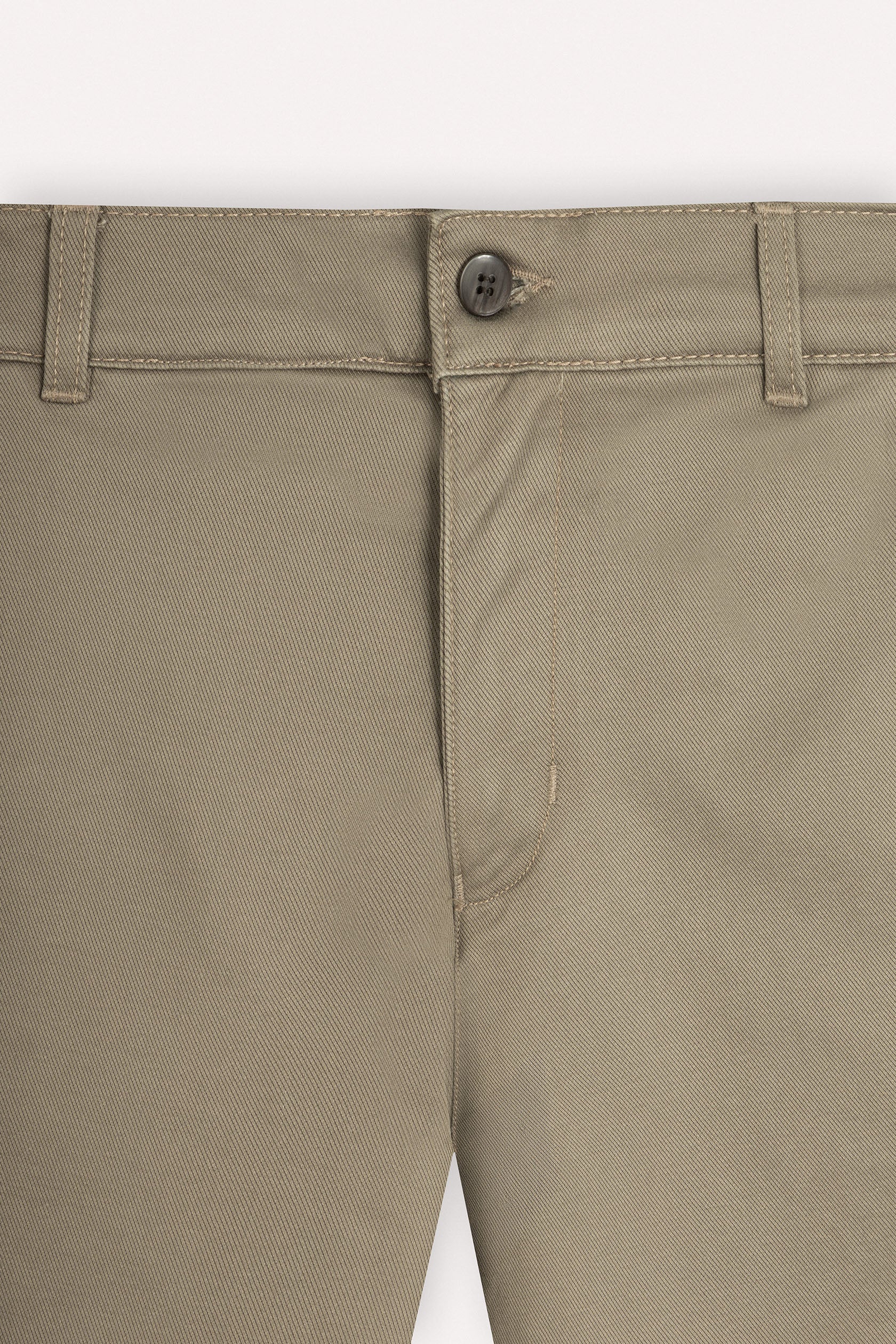 dark Beige Chino Gabardine Pant
