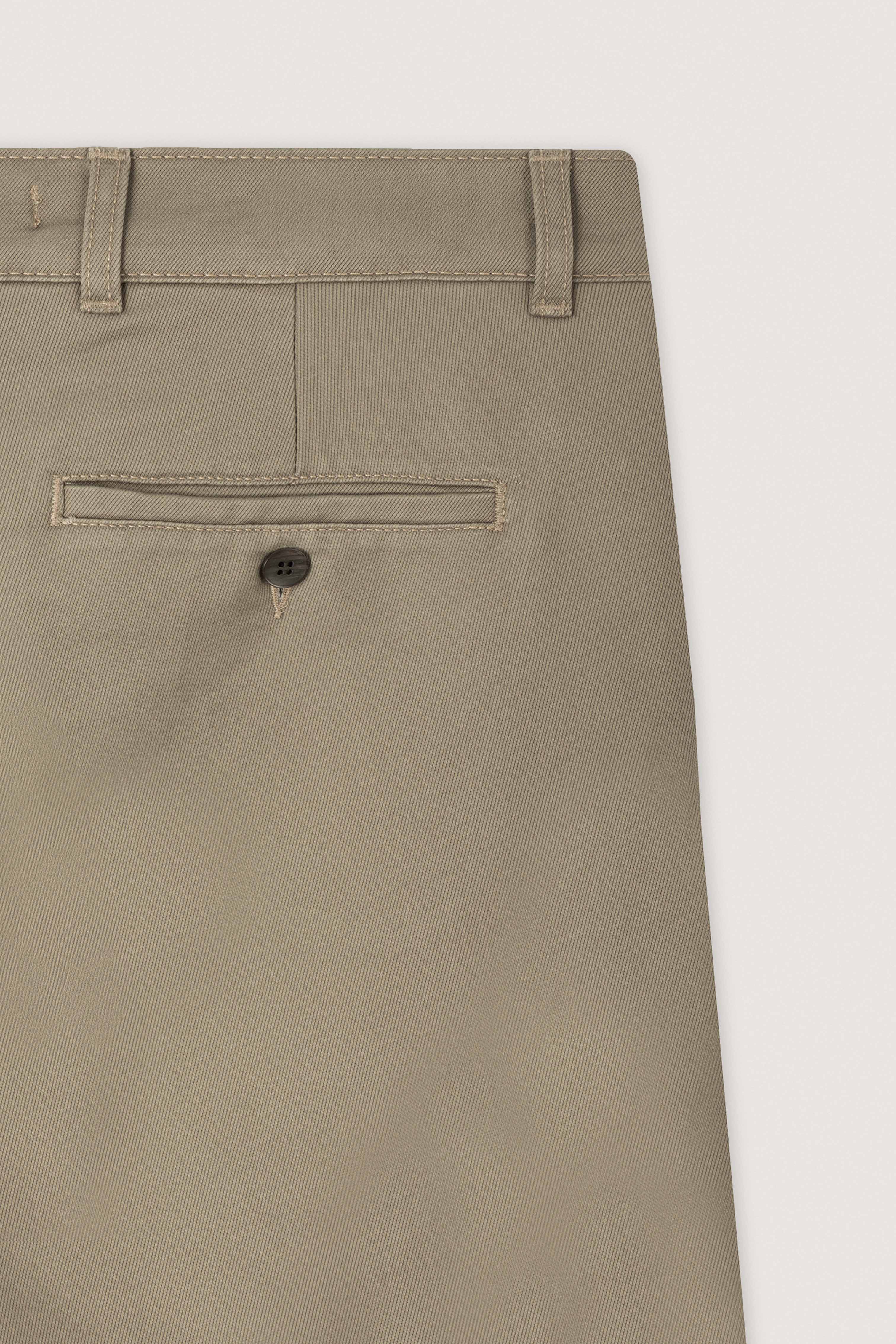 dark Beige Chino Gabardine Pant