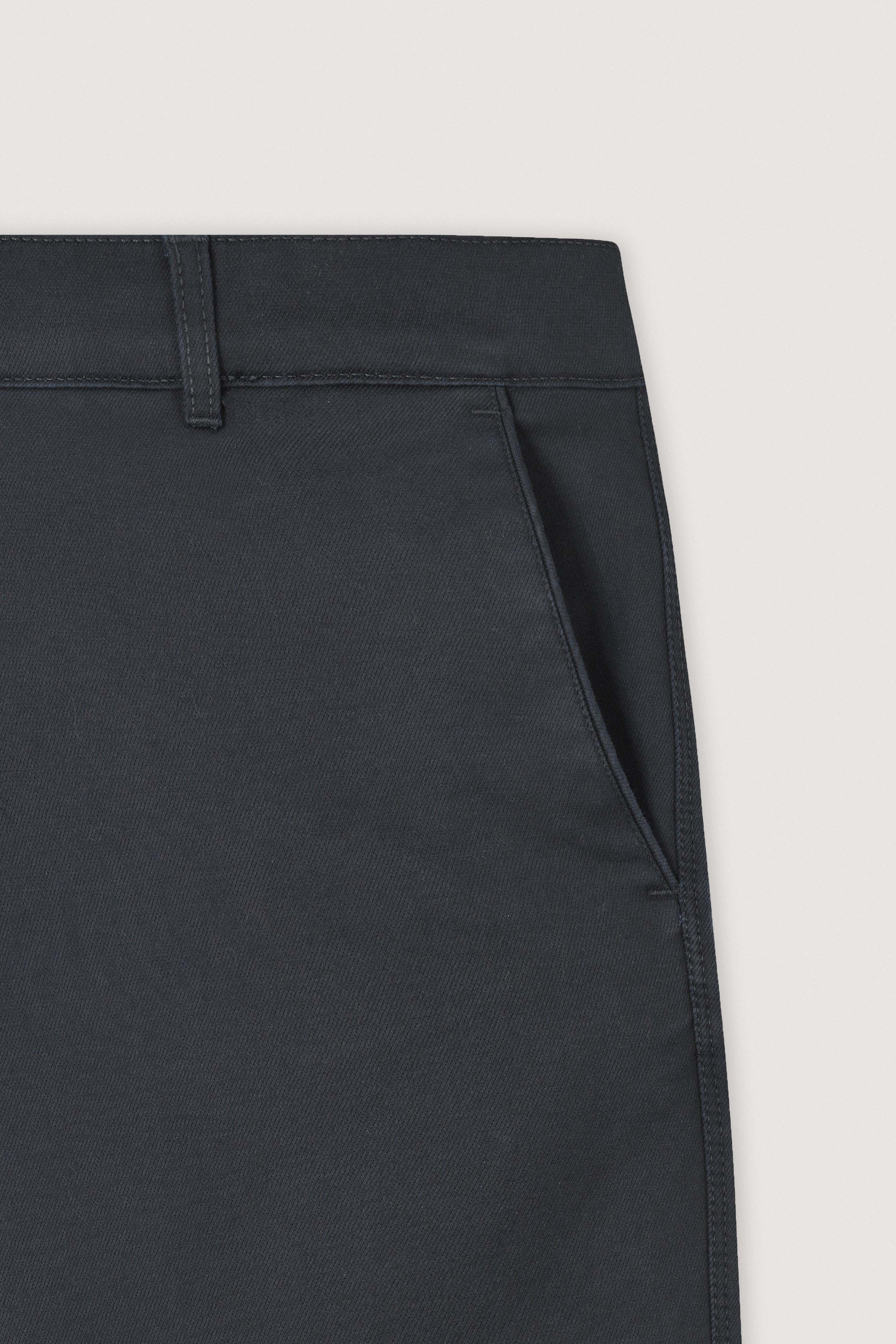 Dark Gray Chino Gabardine Pant