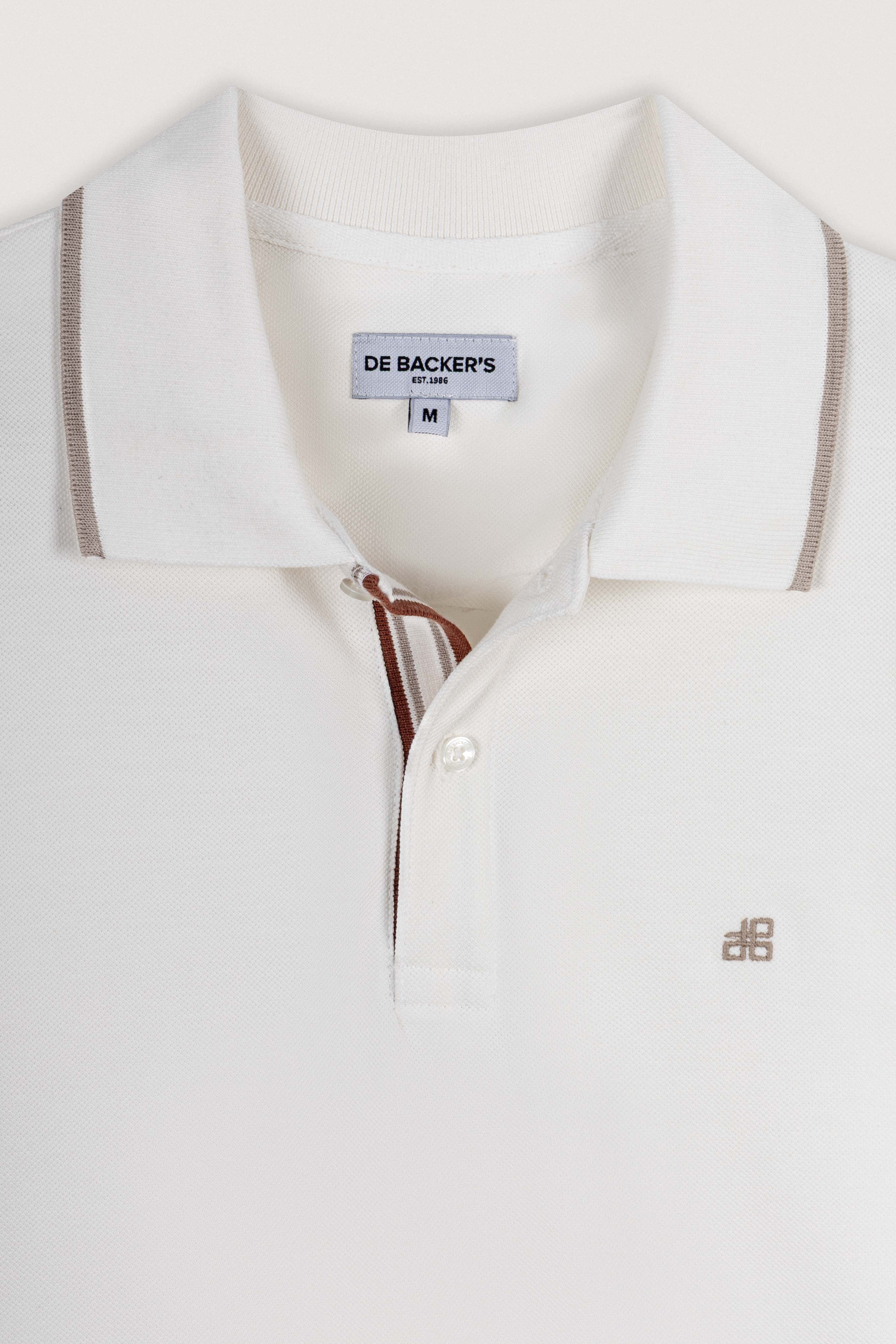بولو أوف وايت v-neck بيكا