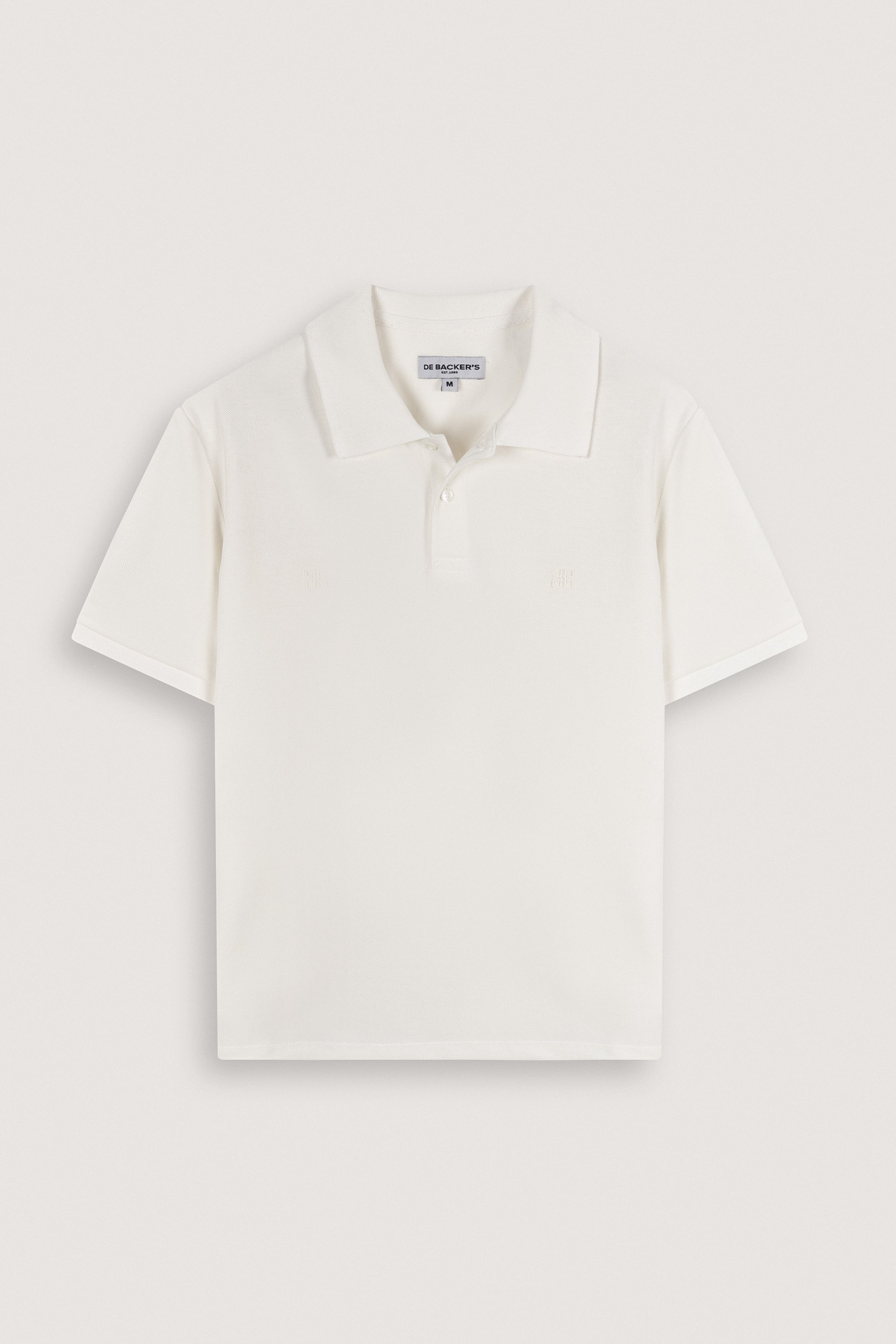 Crème Pique Polo T-Shirt