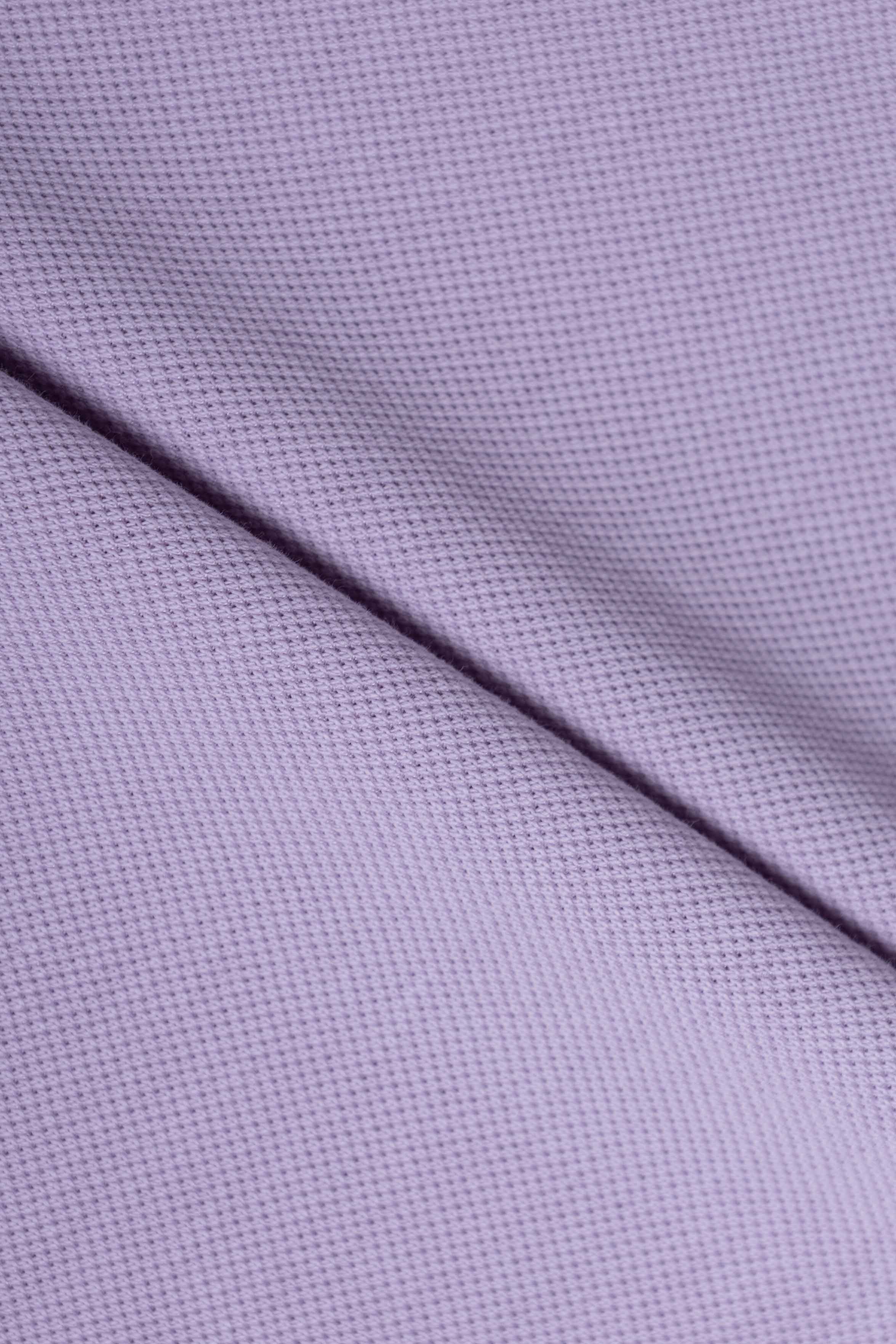 Purple Pique Polo T-Shirt