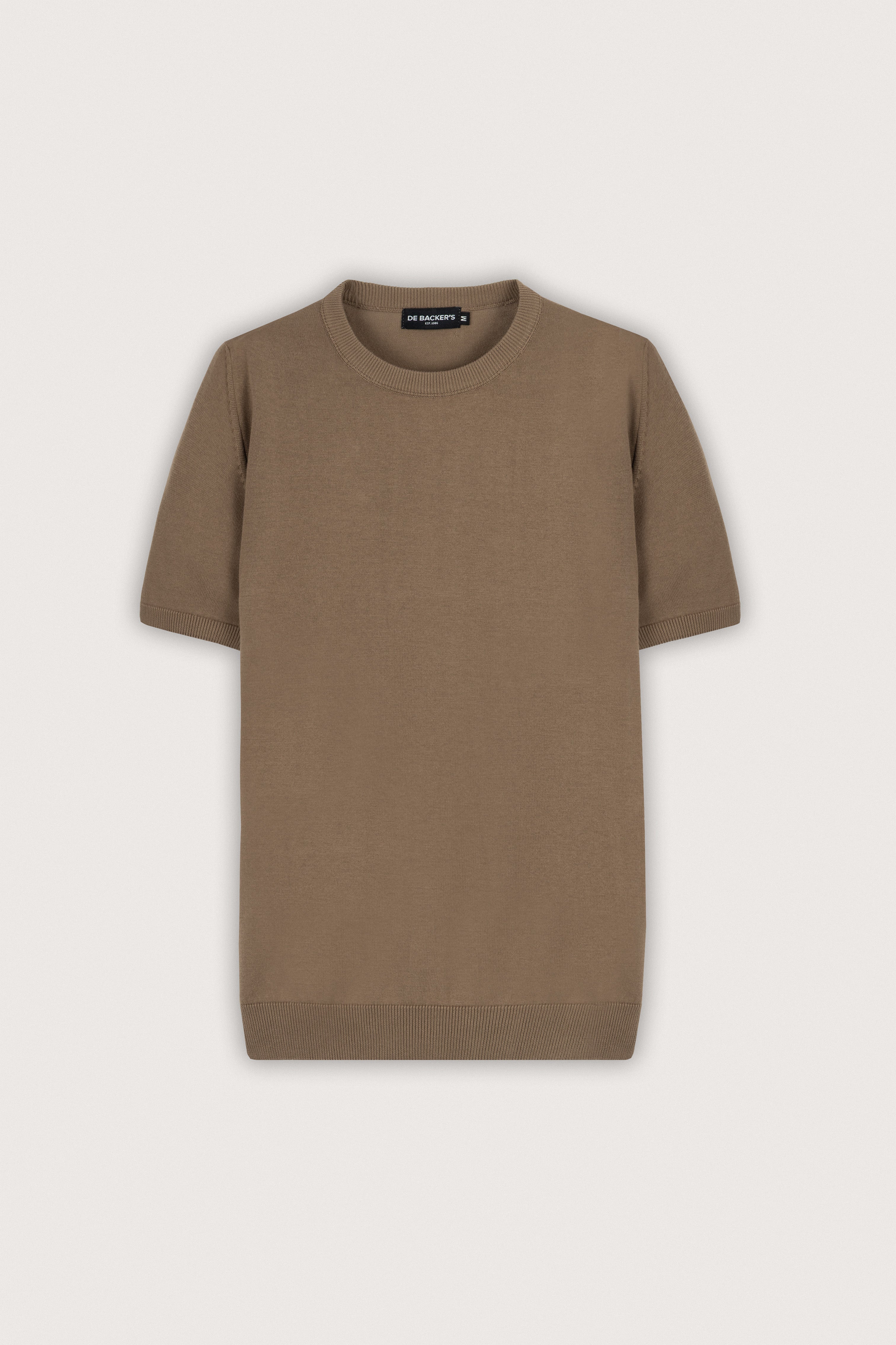 Camel Basic Round T-Shirt