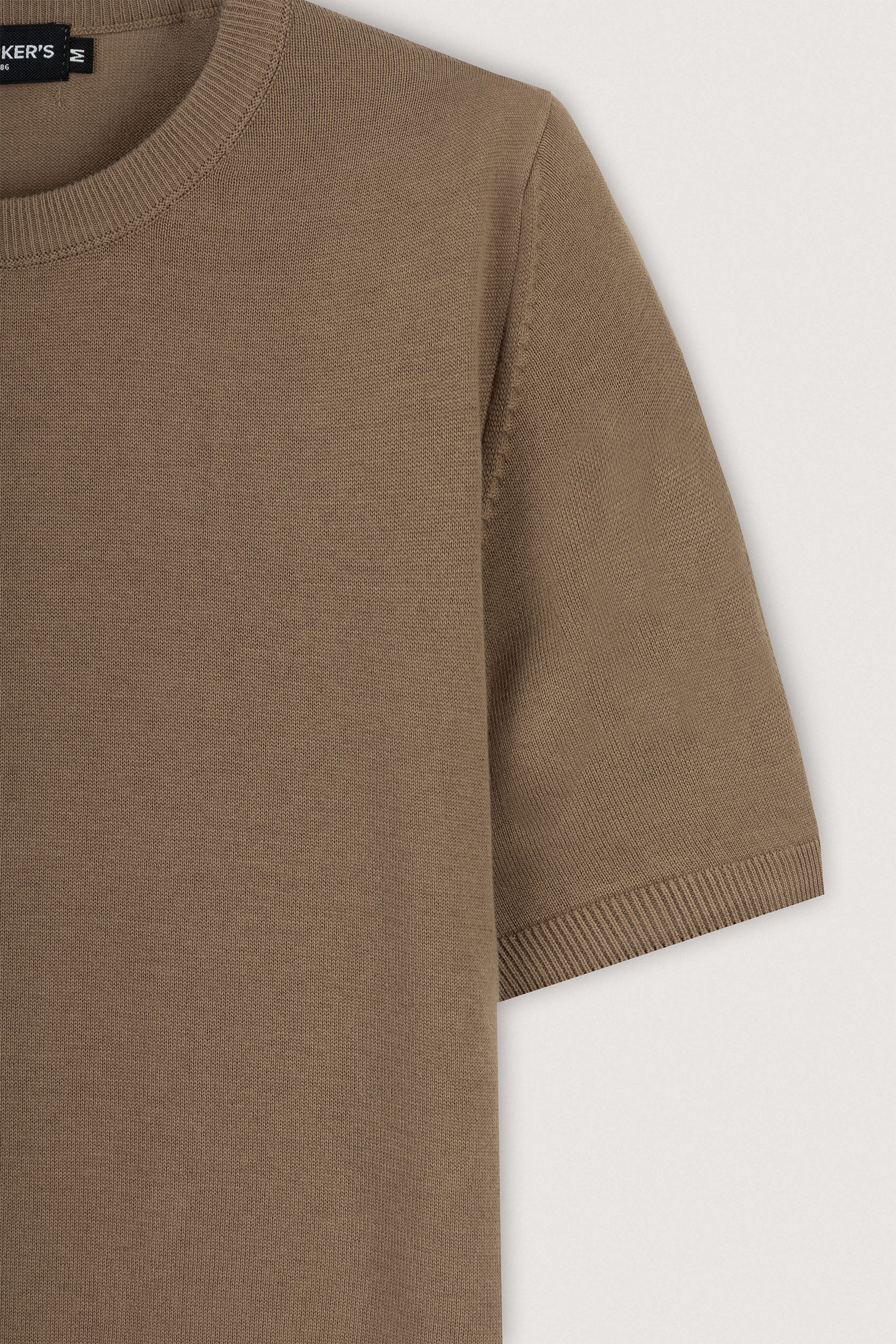 Camel Basic Round T-Shirt