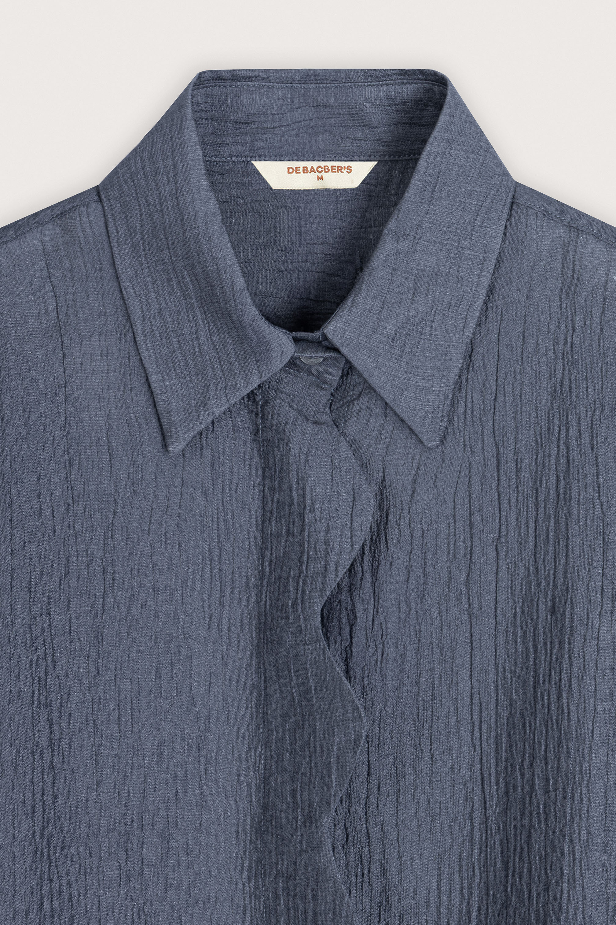 Charcoal Button-Down Women's Shirt