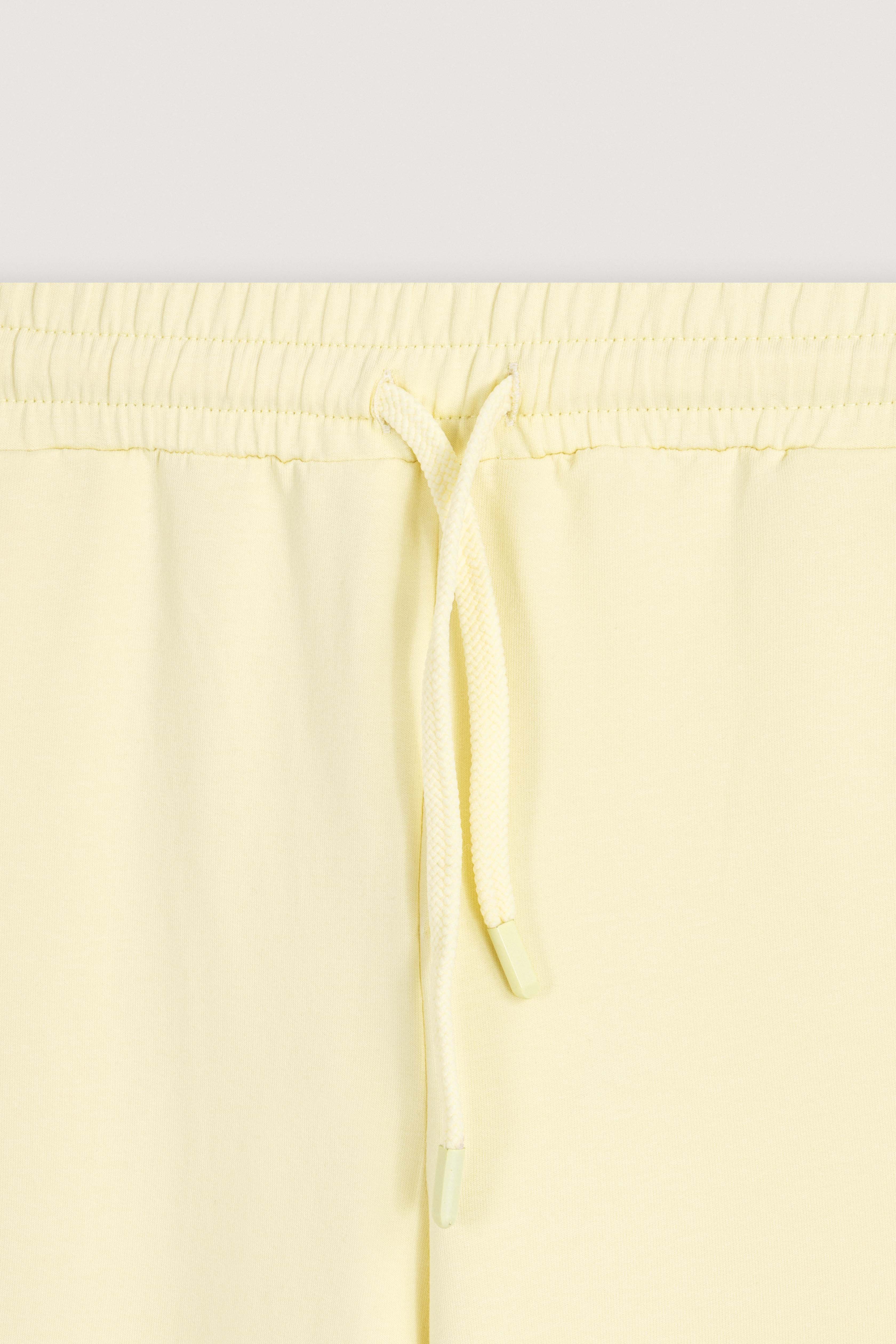 Pale Yellow Utility Jogger Pants