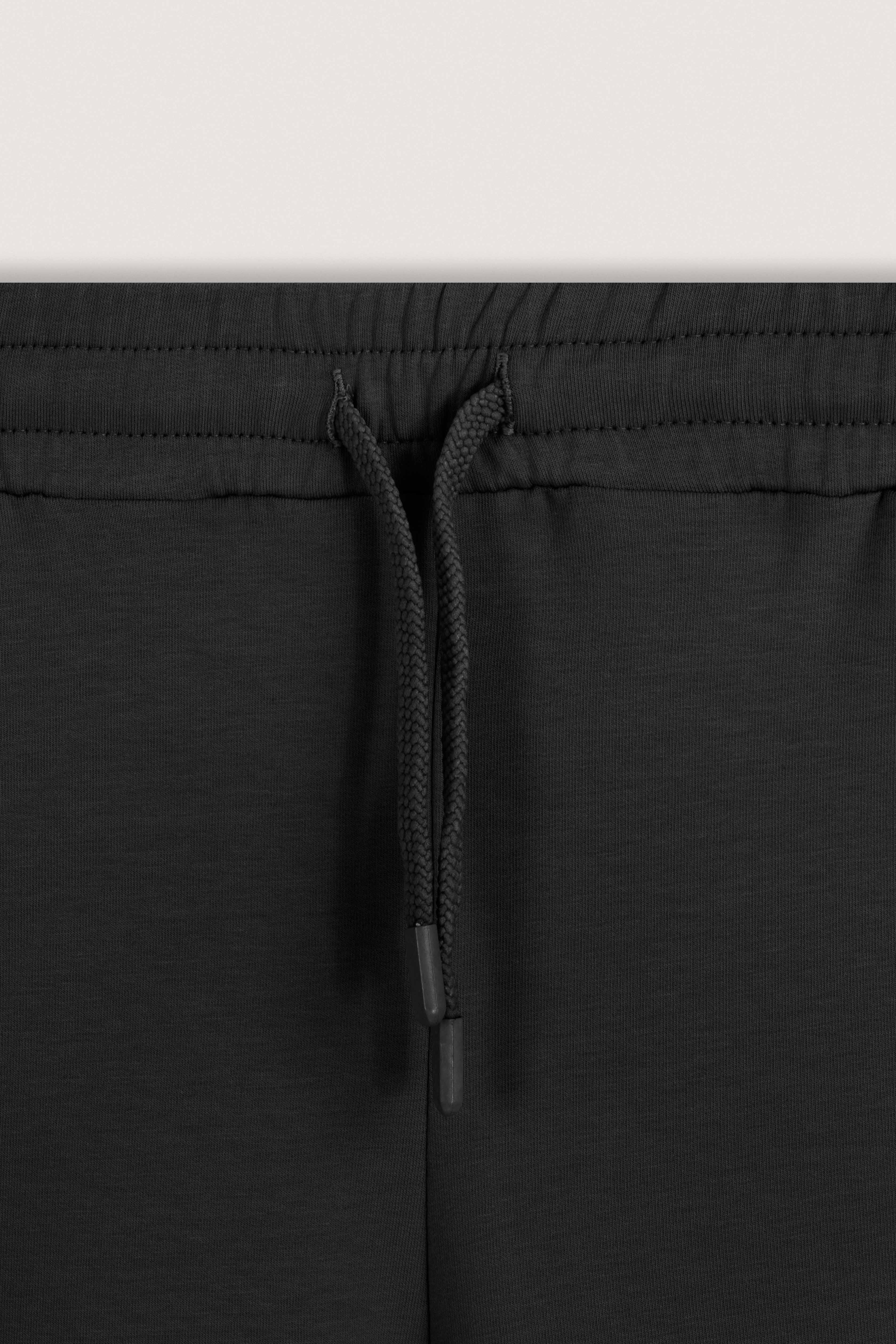 Black Utility Jogger Pants