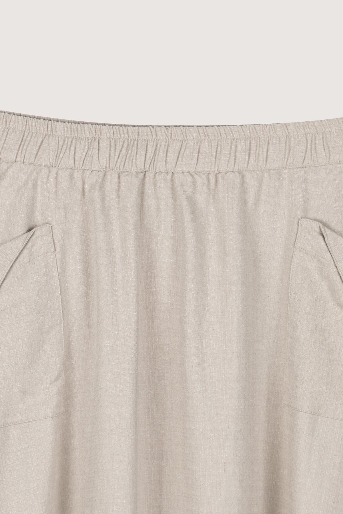 Beige Casual Midi Skirt - De Backers - 3