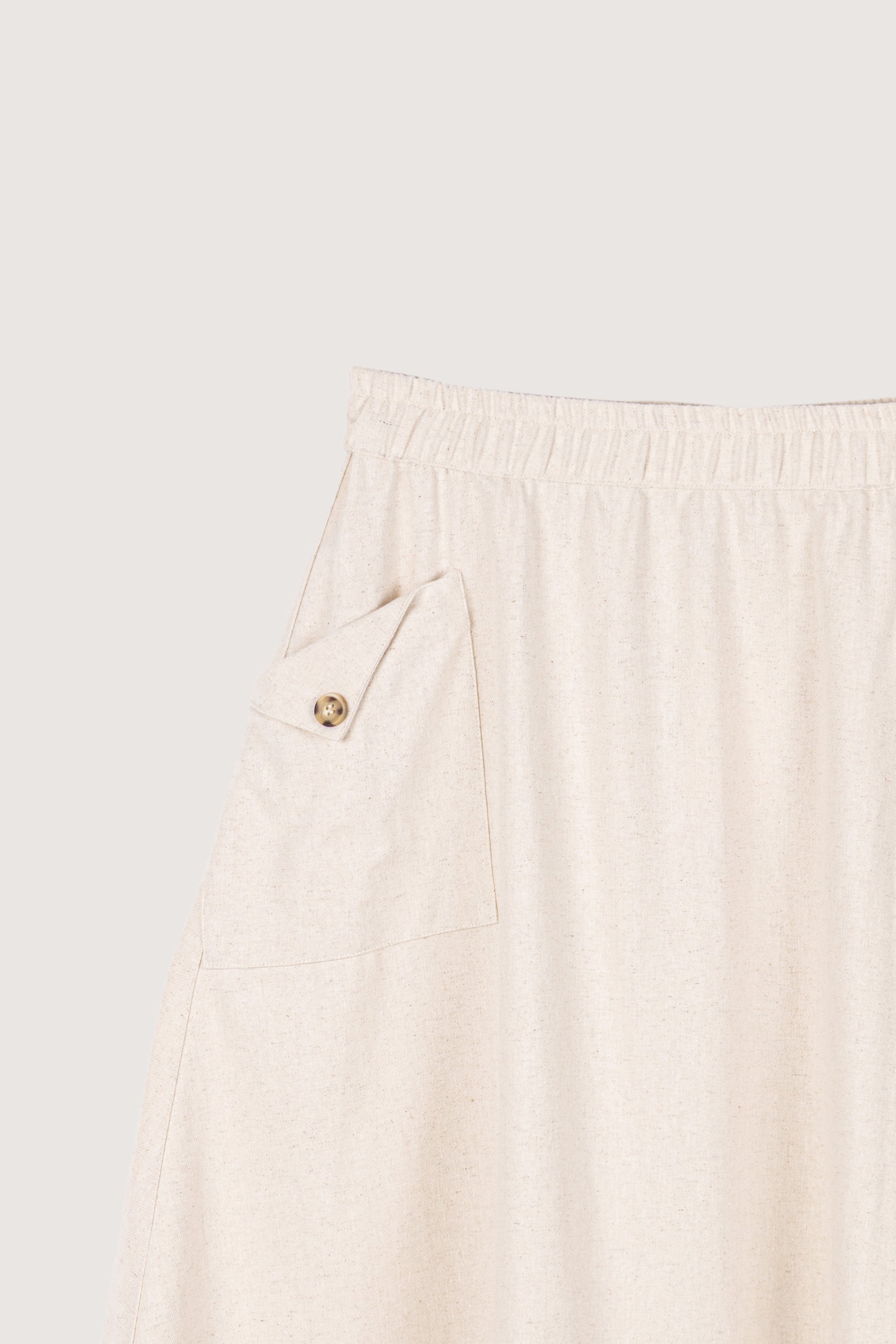 Cream Casual Midi Skirt - De Backers - 2