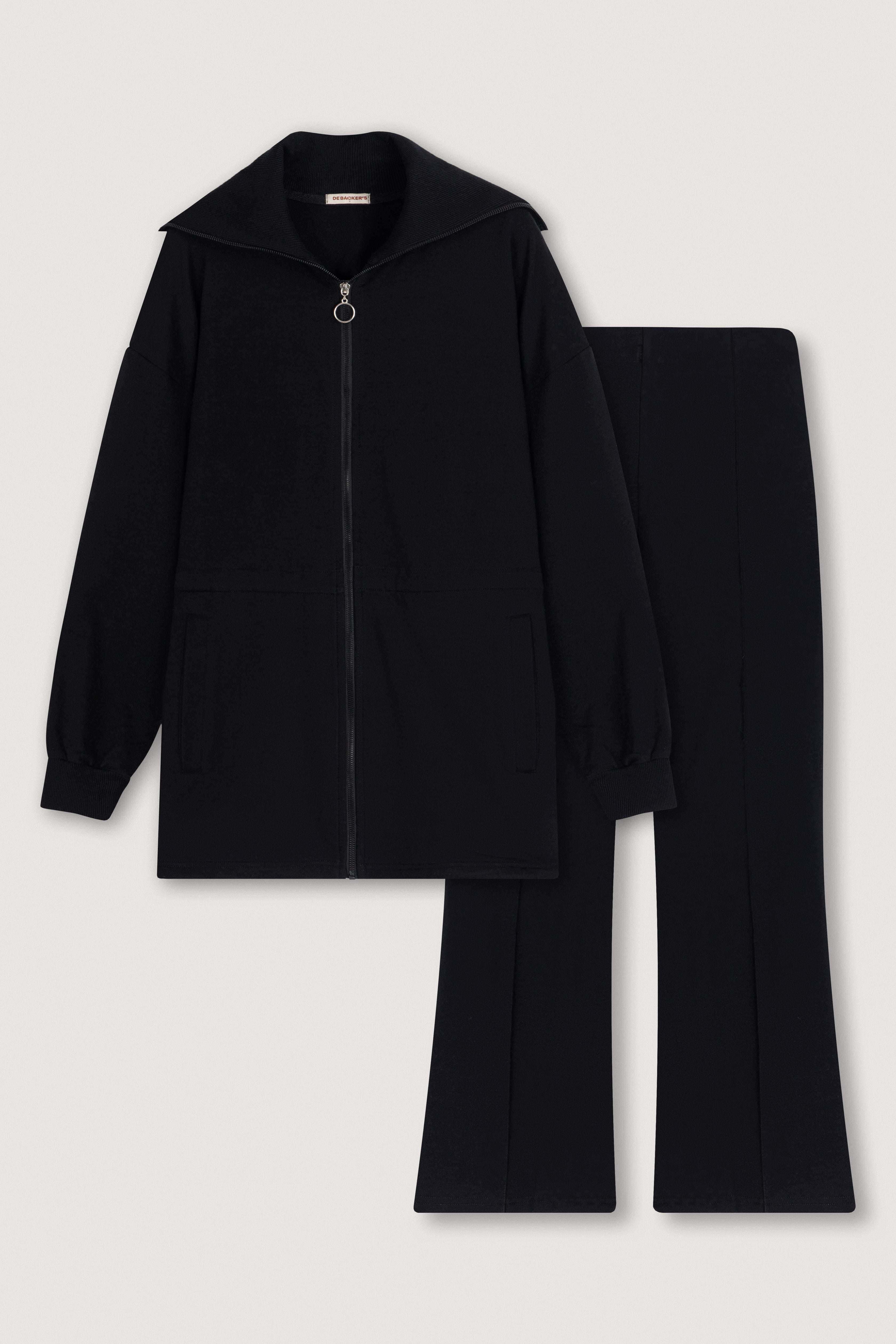 Black Casual Women's Set