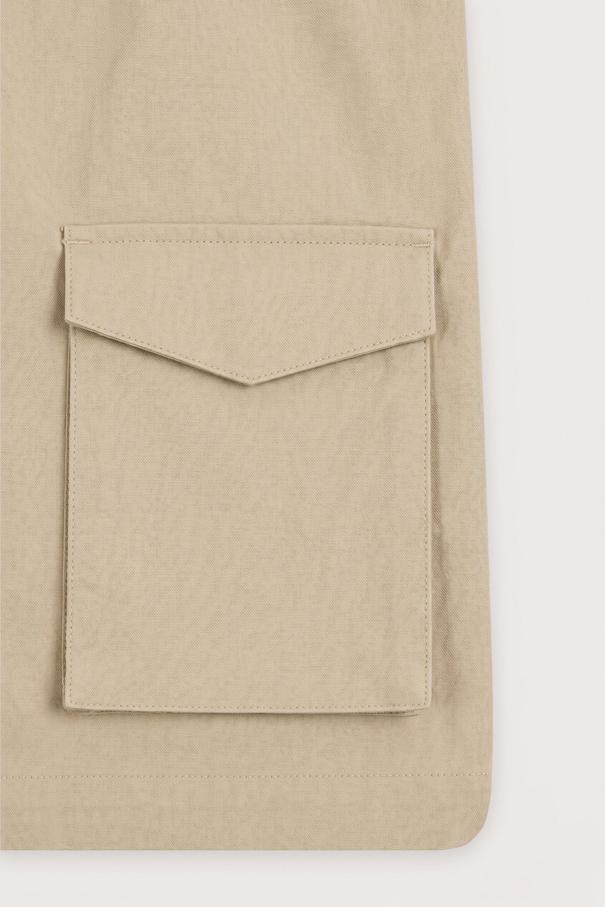 Light Beige Sleeveless Vest & matched colored Straight-Leg Trousers