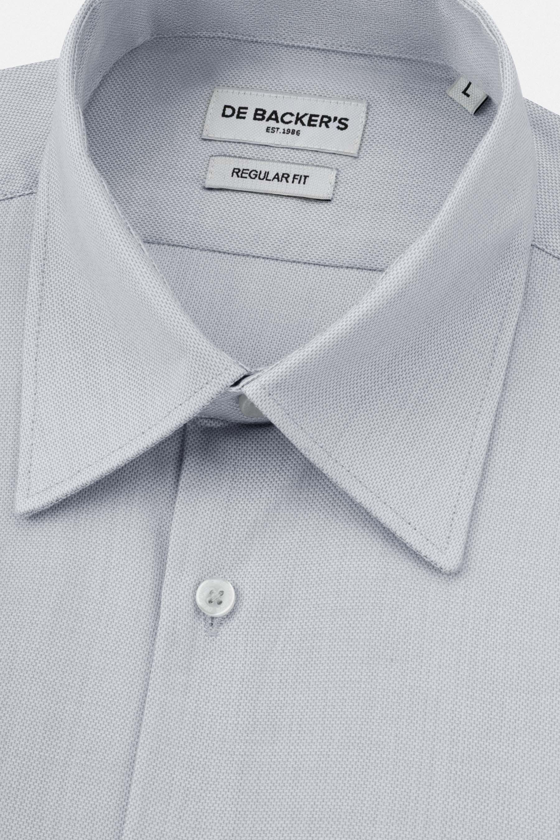 Jacquard Gray Classic Shirt