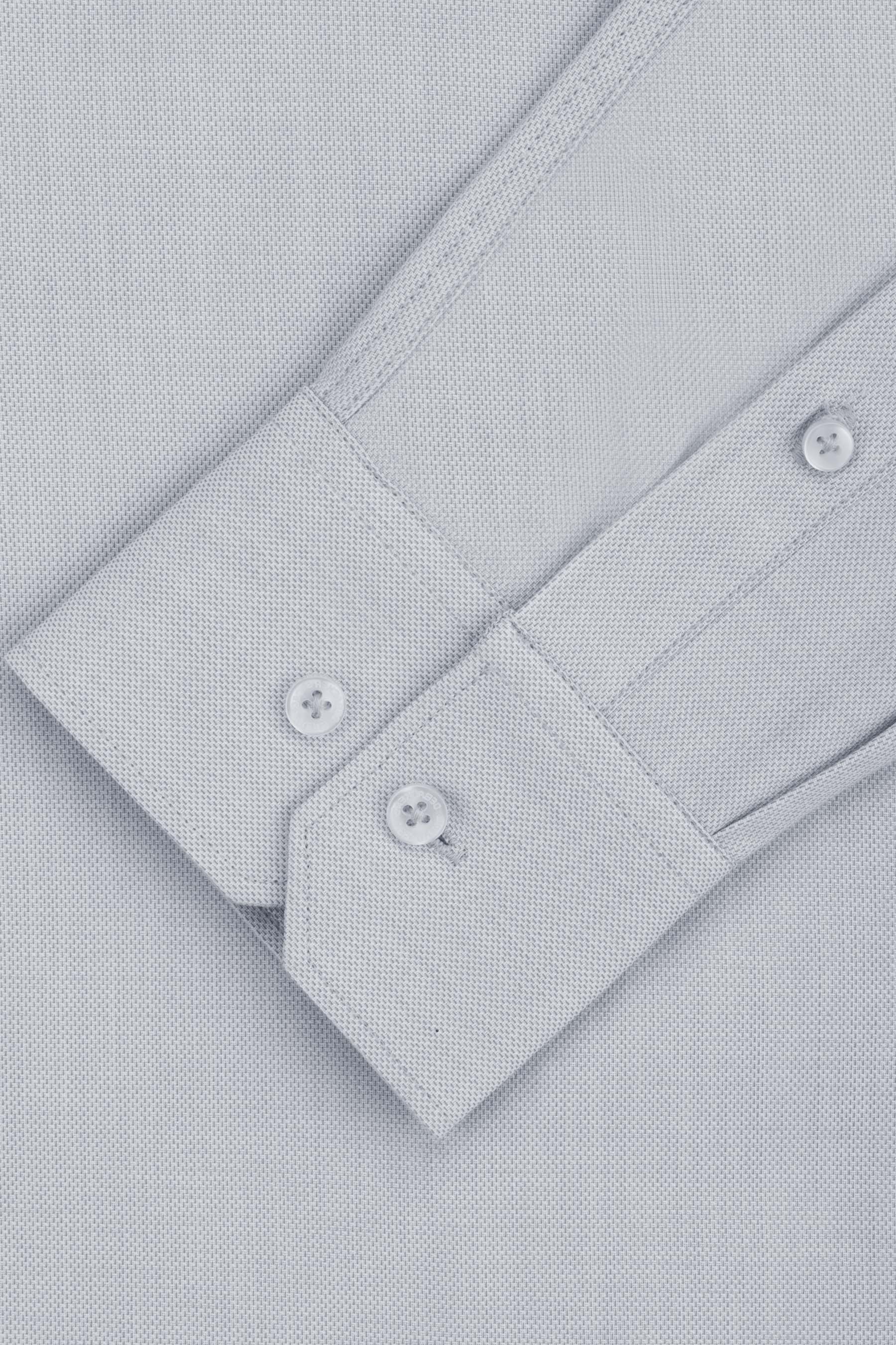 Jacquard Gray Classic Shirt
