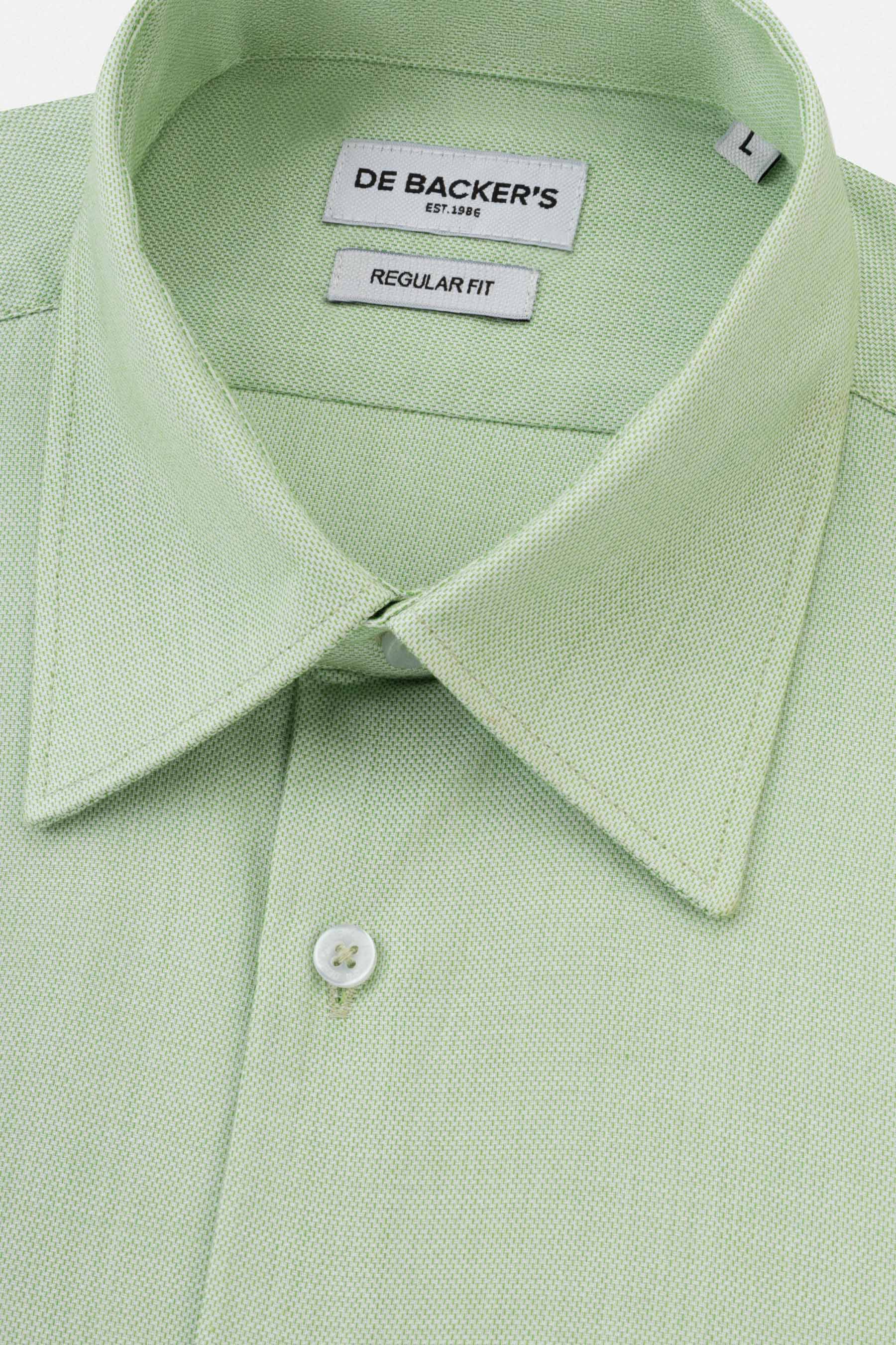 Jacquard Pistachio Classic Shirt