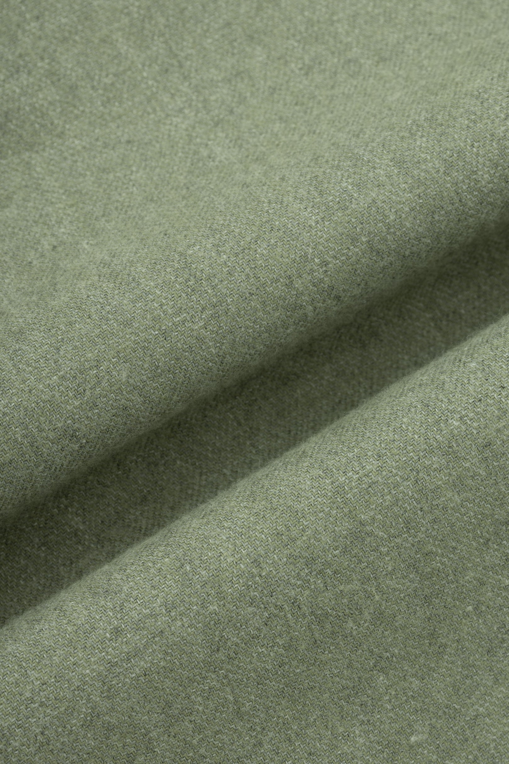 Pistachio Wool-Feel Smart Casual Shirt