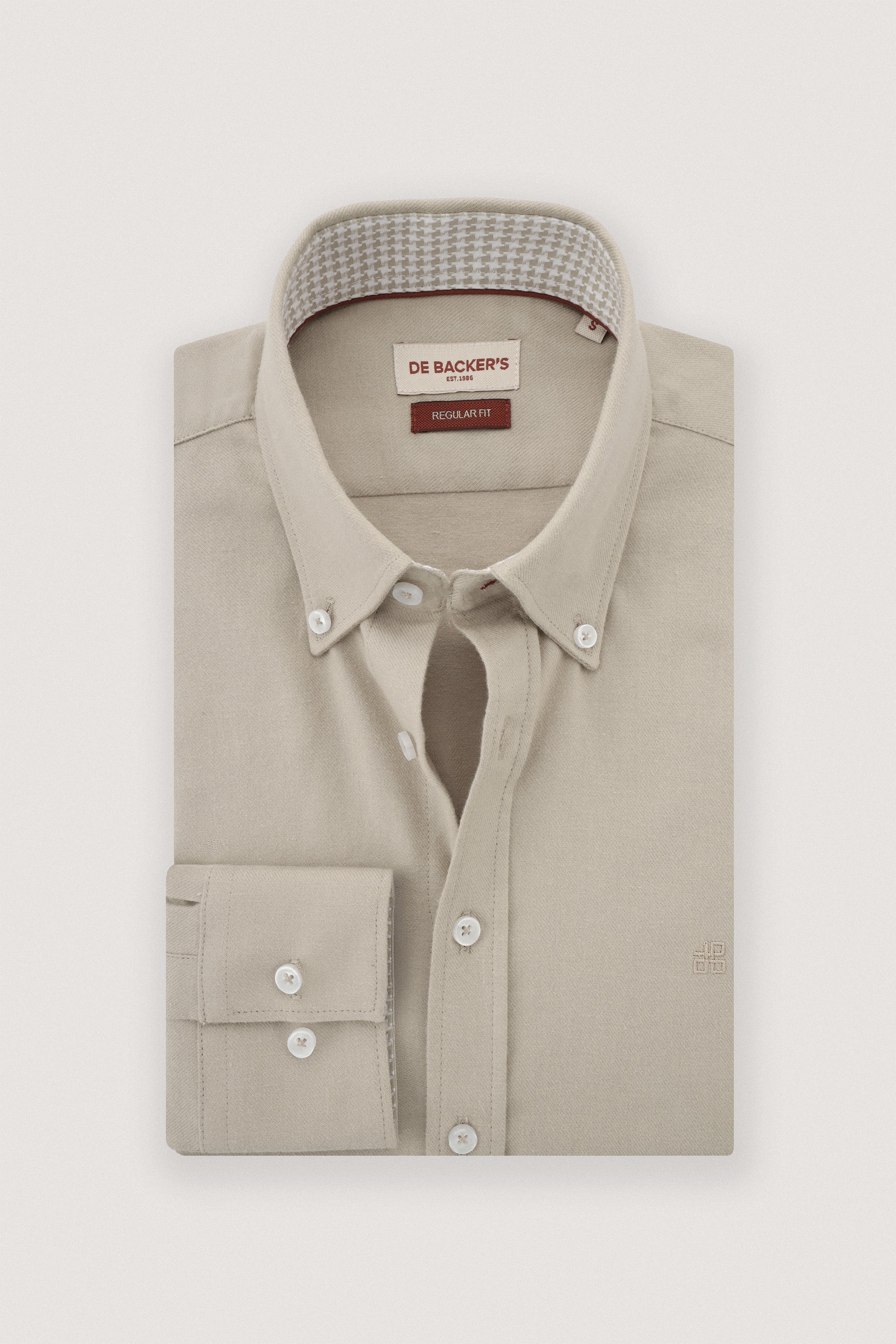 Beige Feel Smart Casual Shirt