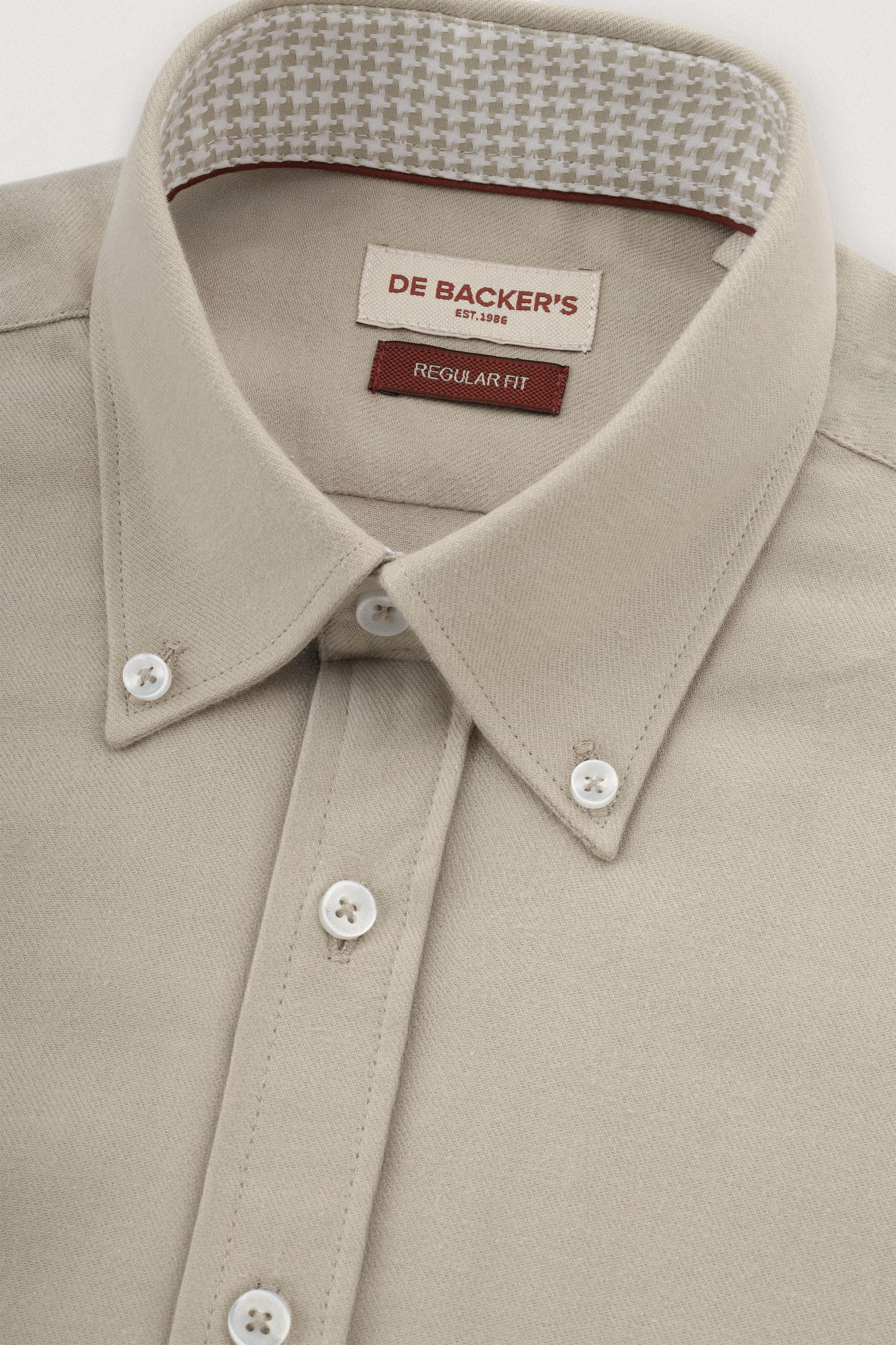 Beige Feel Smart Casual Shirt