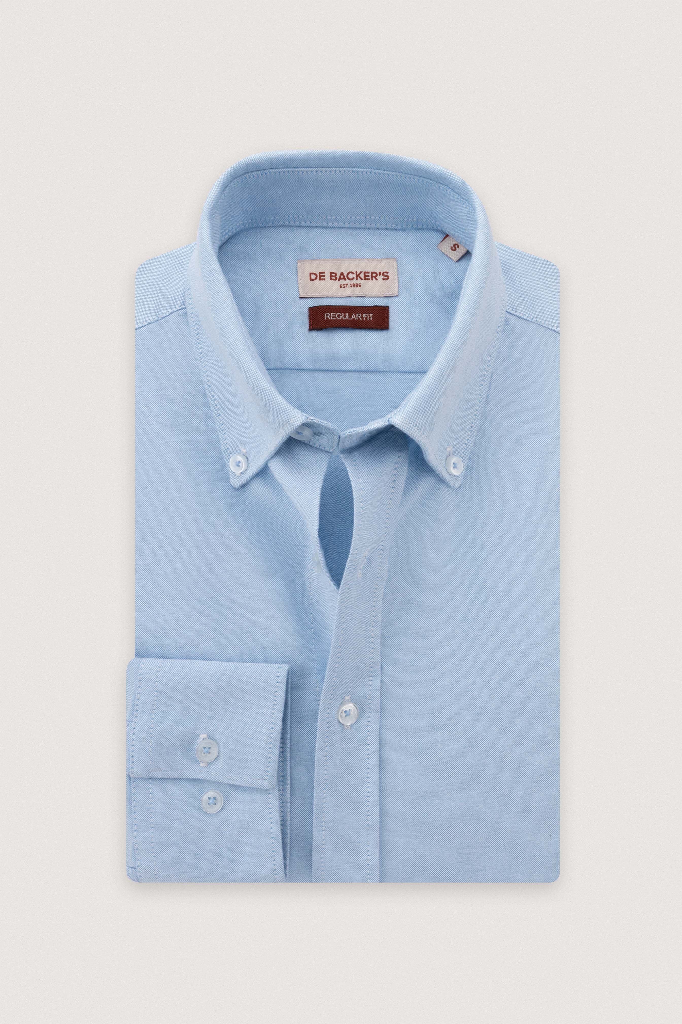 Light Blue Oxford Smart Casual Shirt