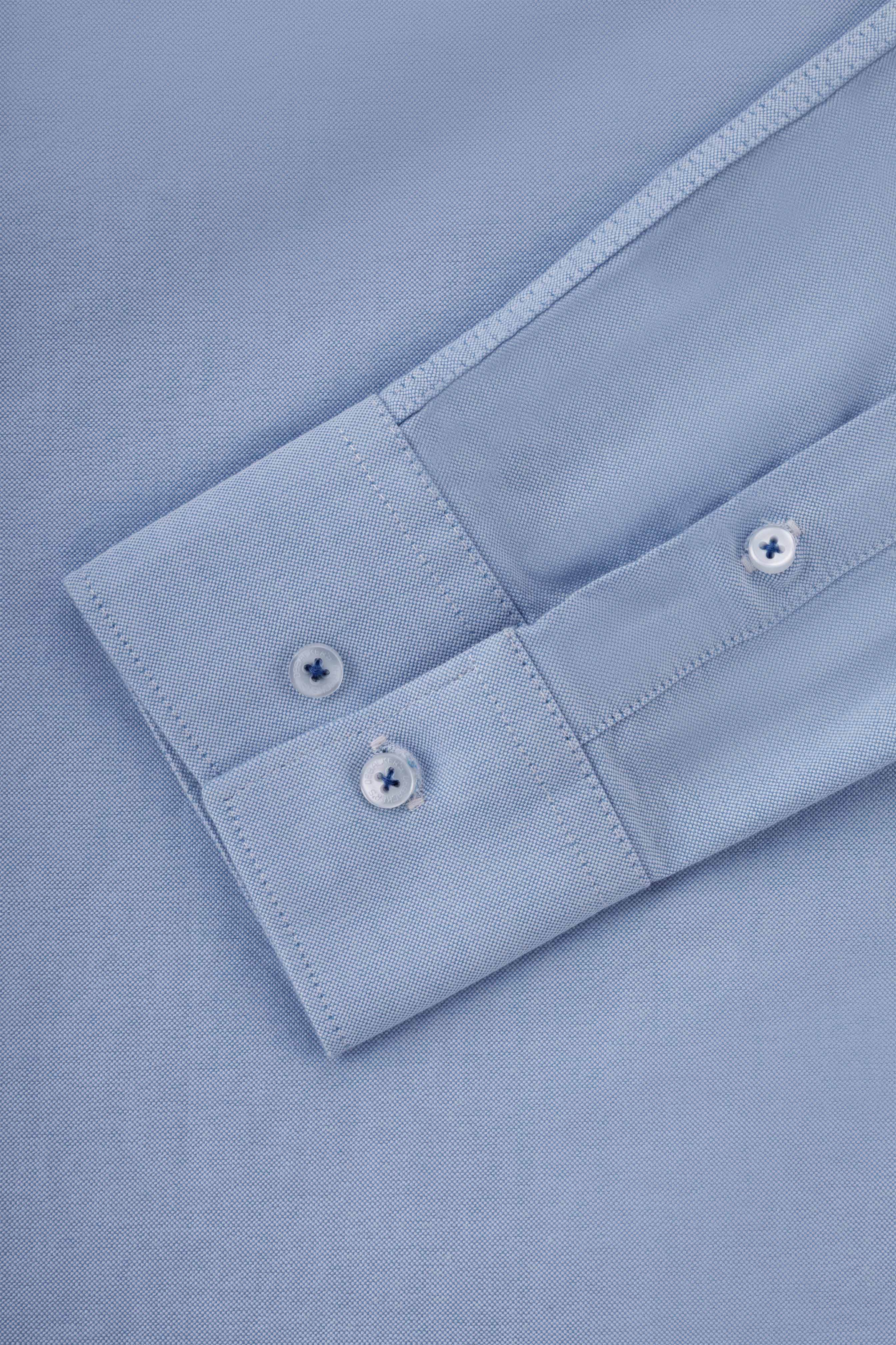 Light Blue Oxford Smart Casual Shirt