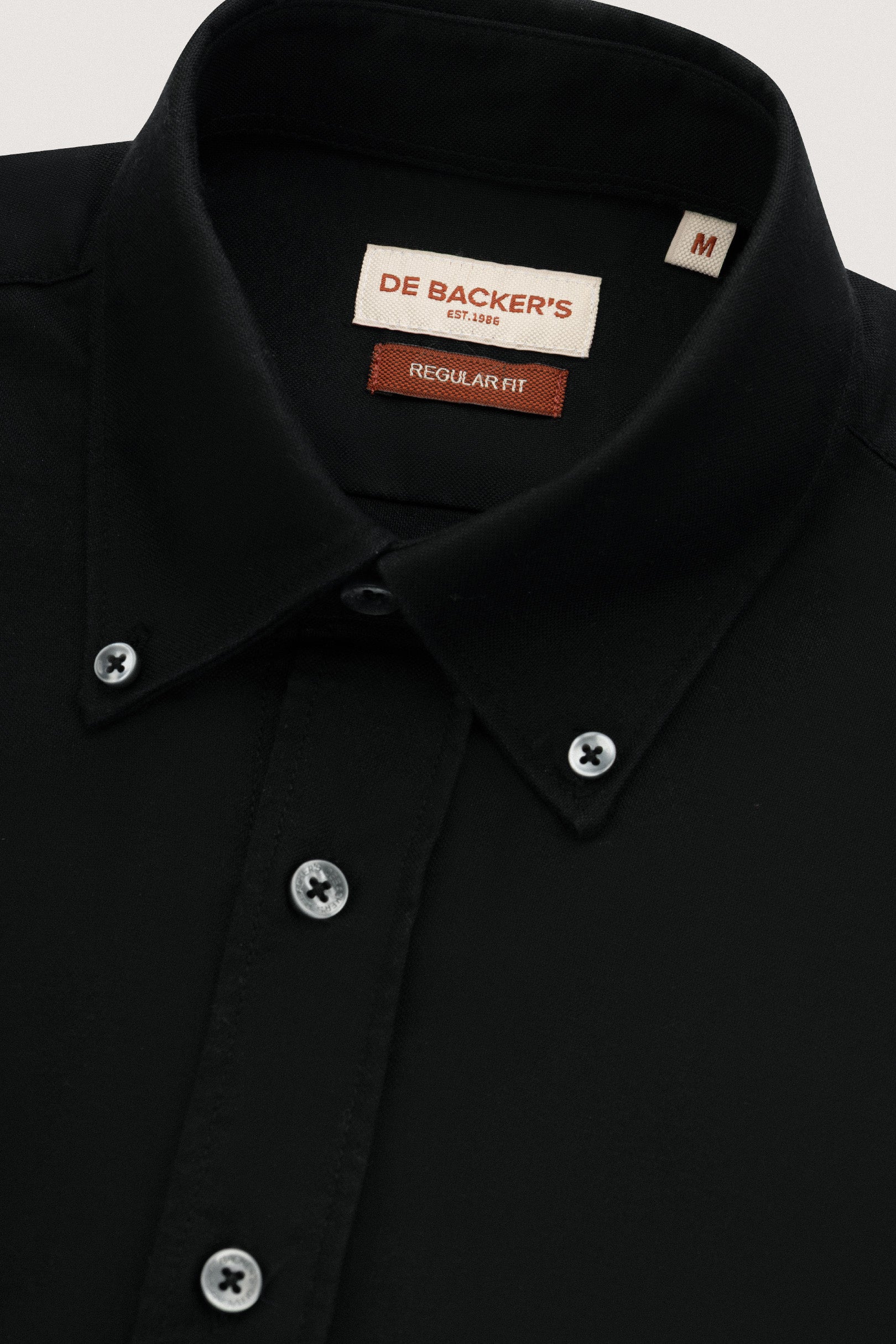 Black Oxford Smart Casual Shirt