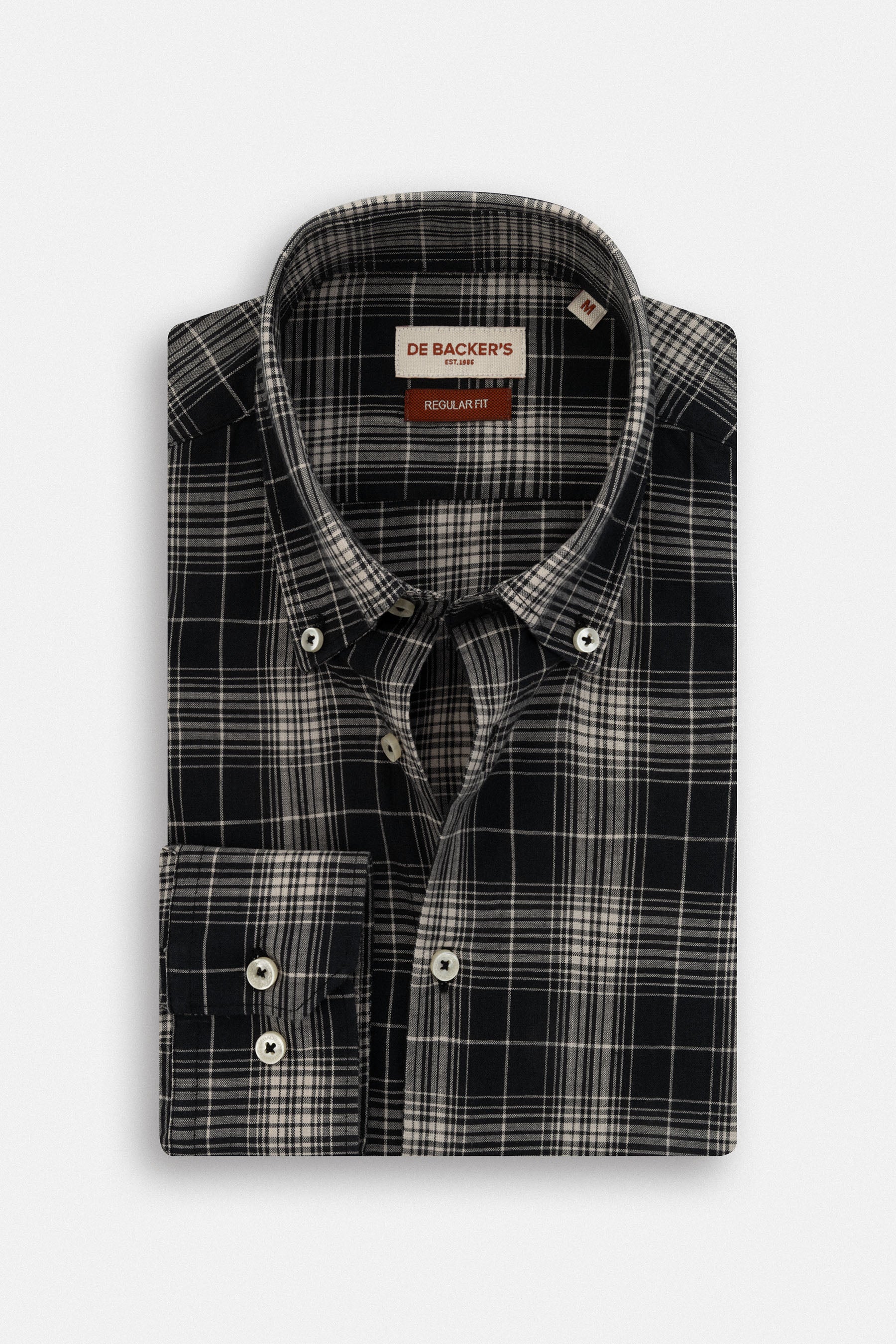 Checked Black Casual Shirt