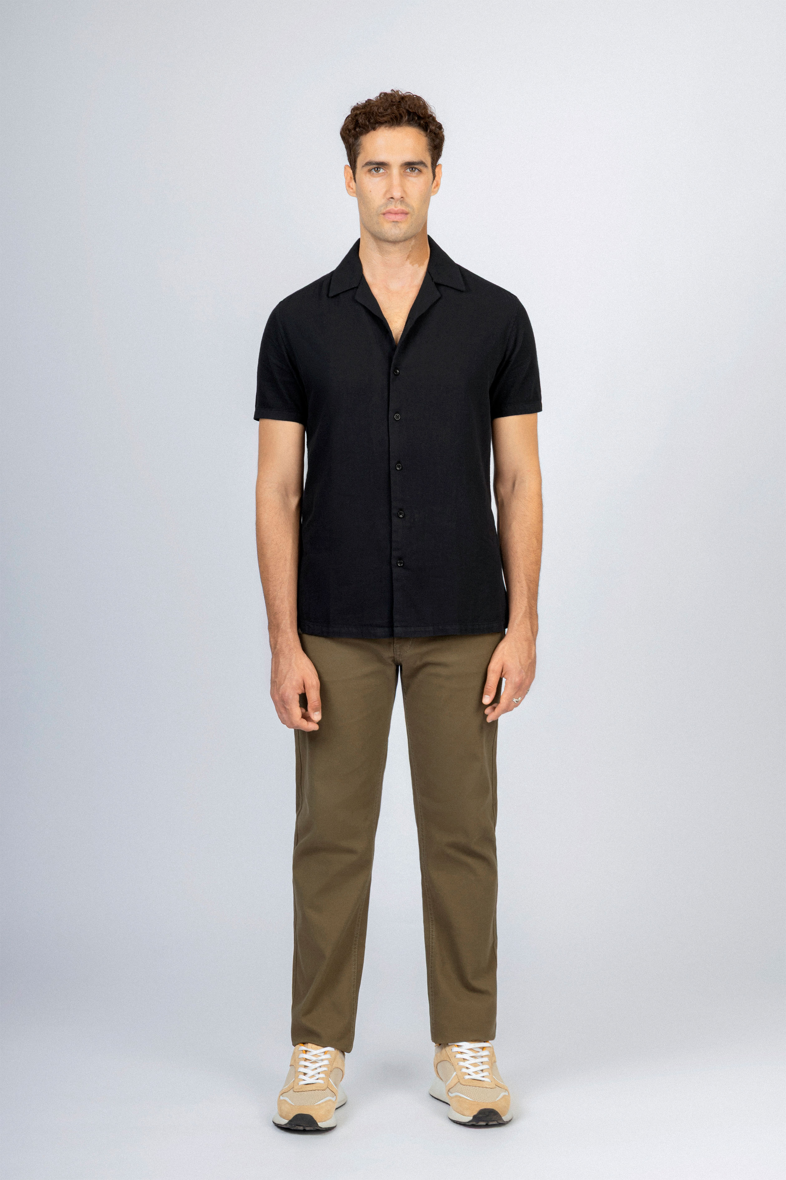 Black Short Sleeves Shirt