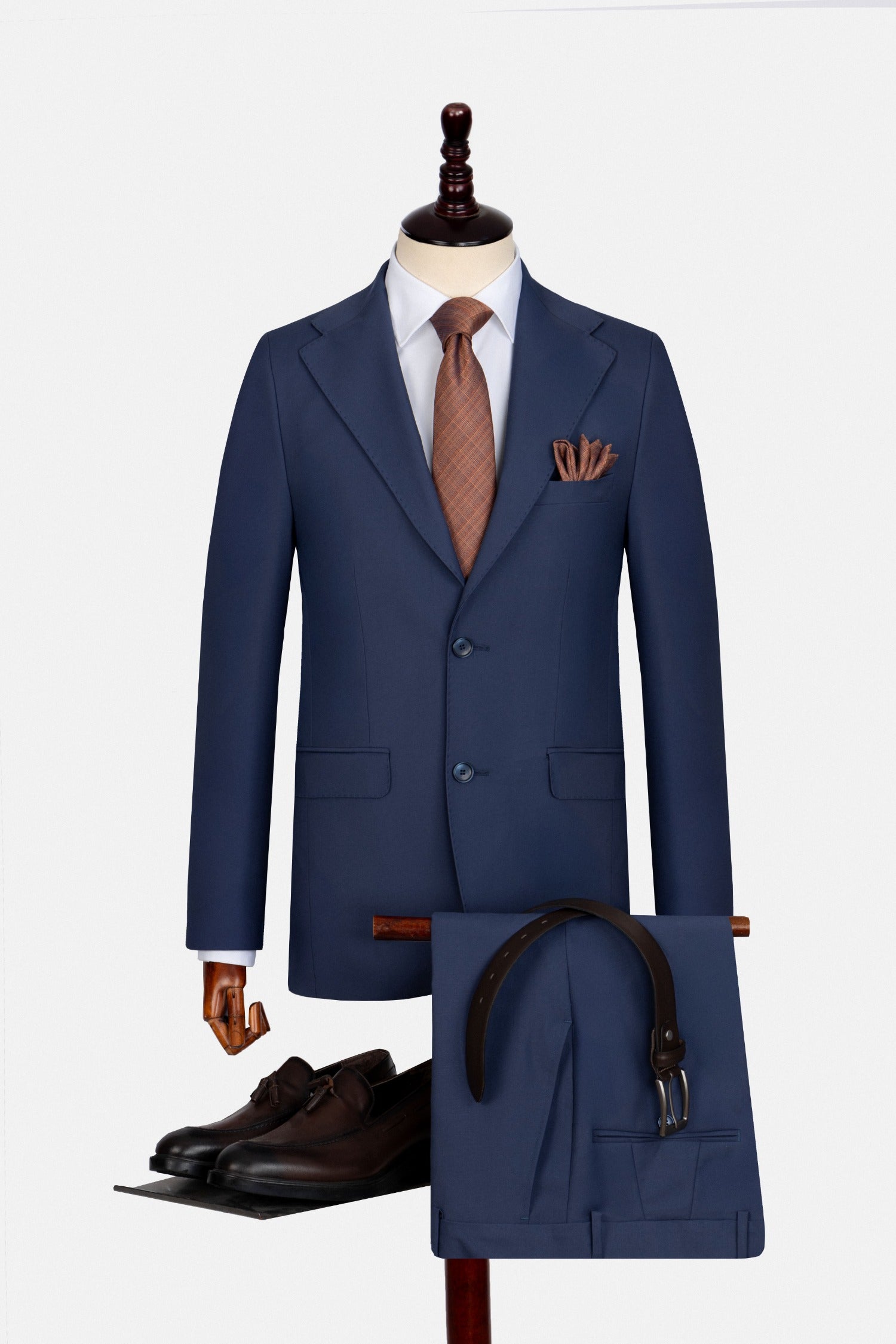 Solid Bamboo Gray Suit