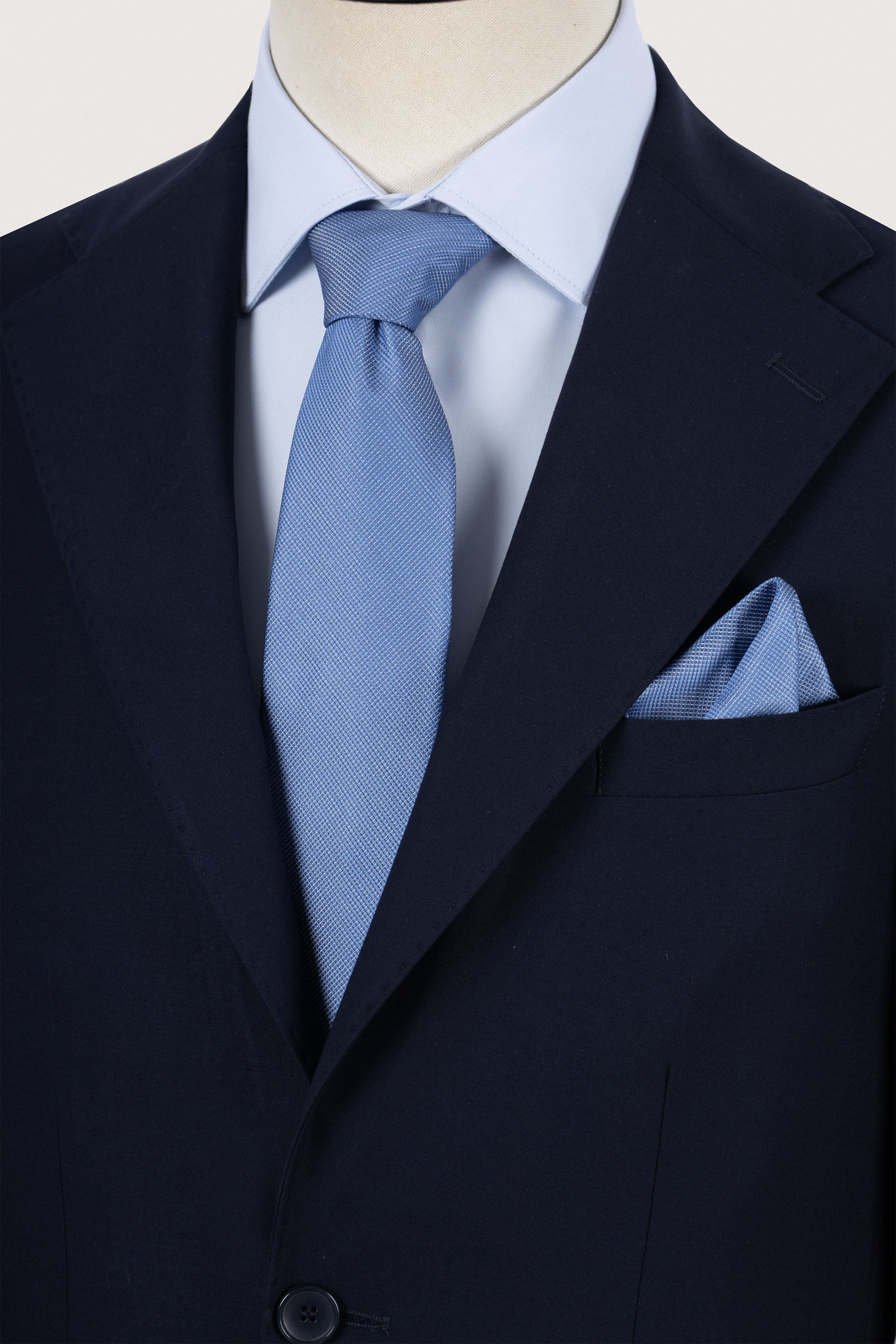 Navy Bamboo Classic Suit