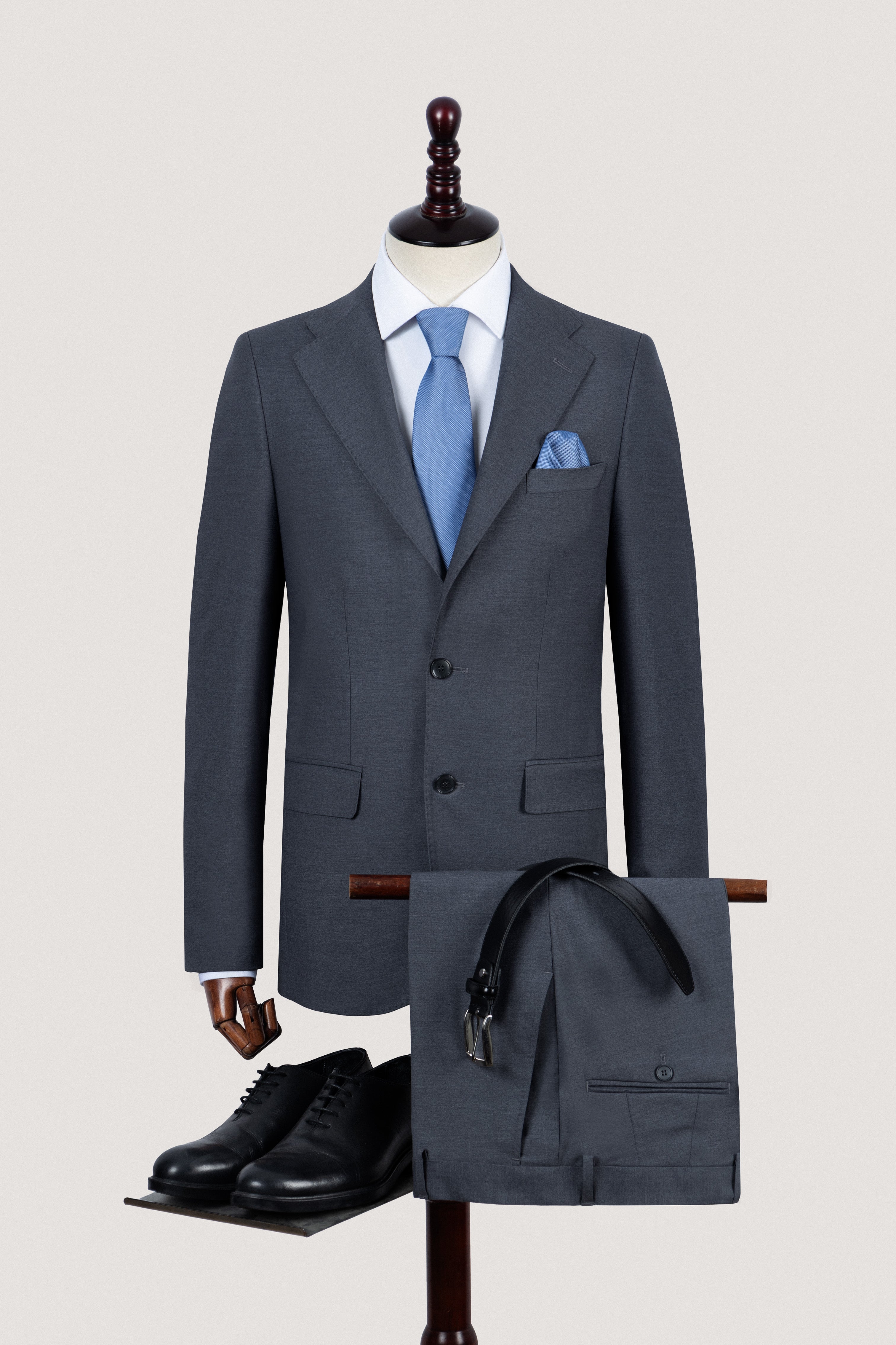 Dark Gray Bamboo Classic Suit