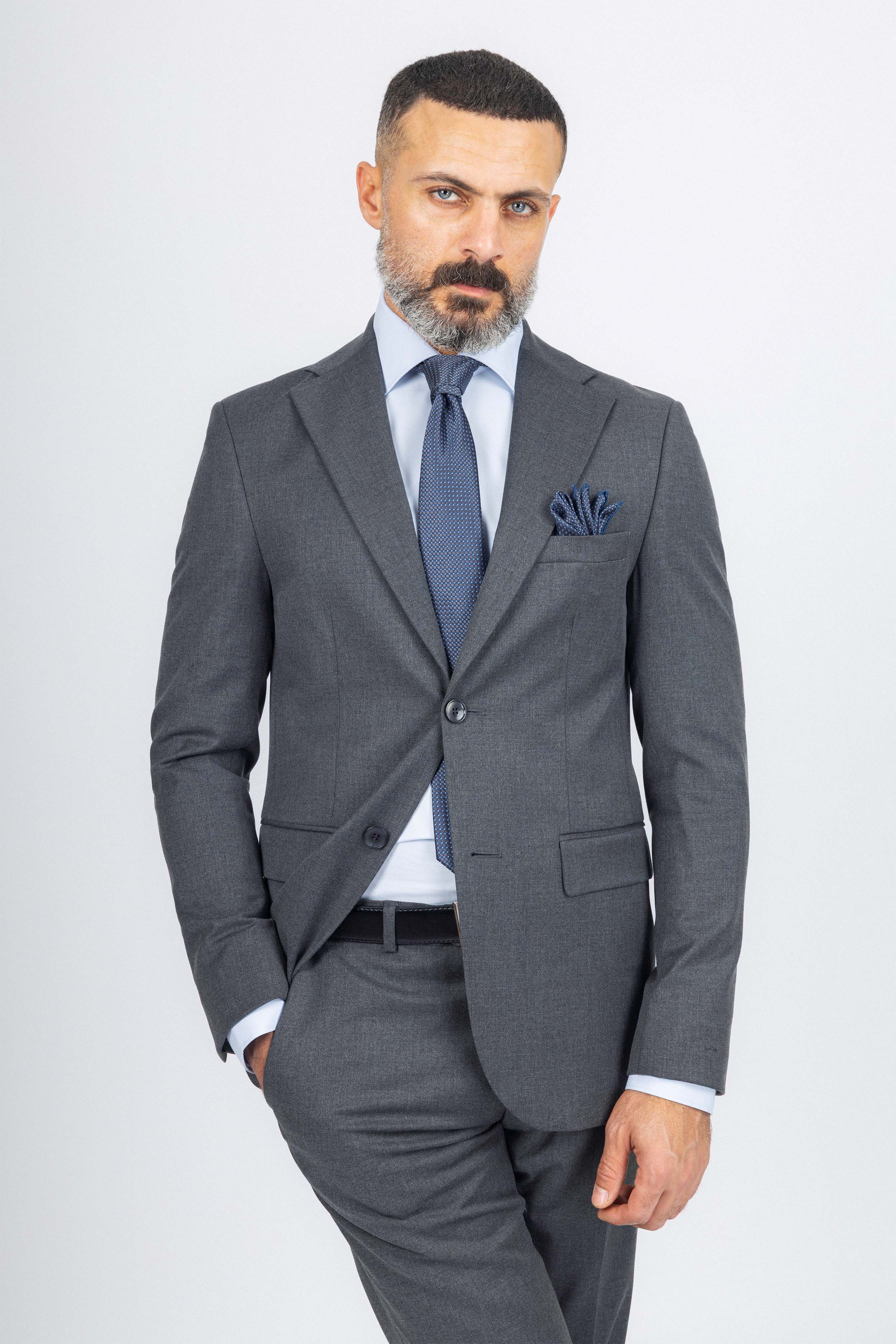 Gray Classic Suit