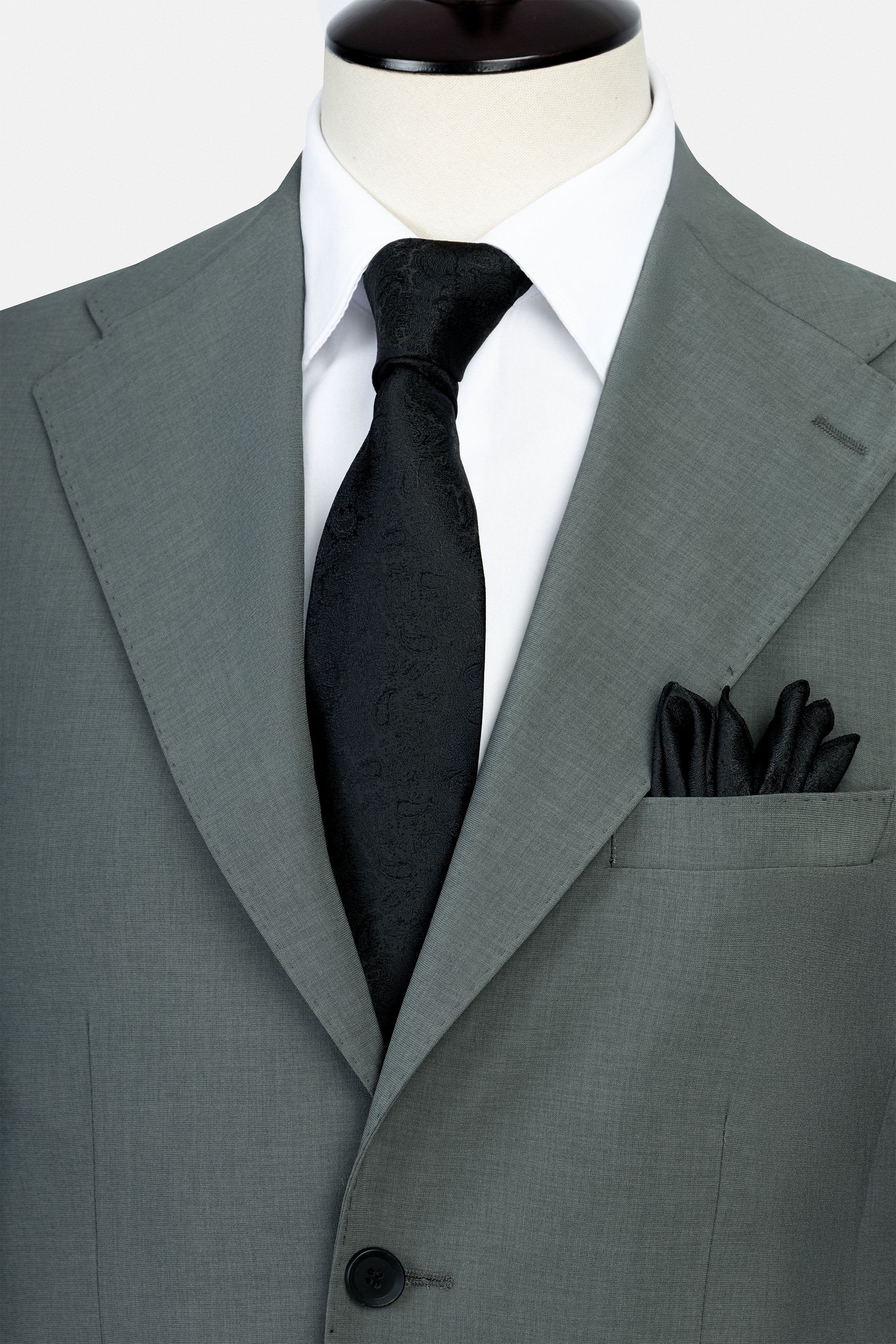Dark Green Formal Suit