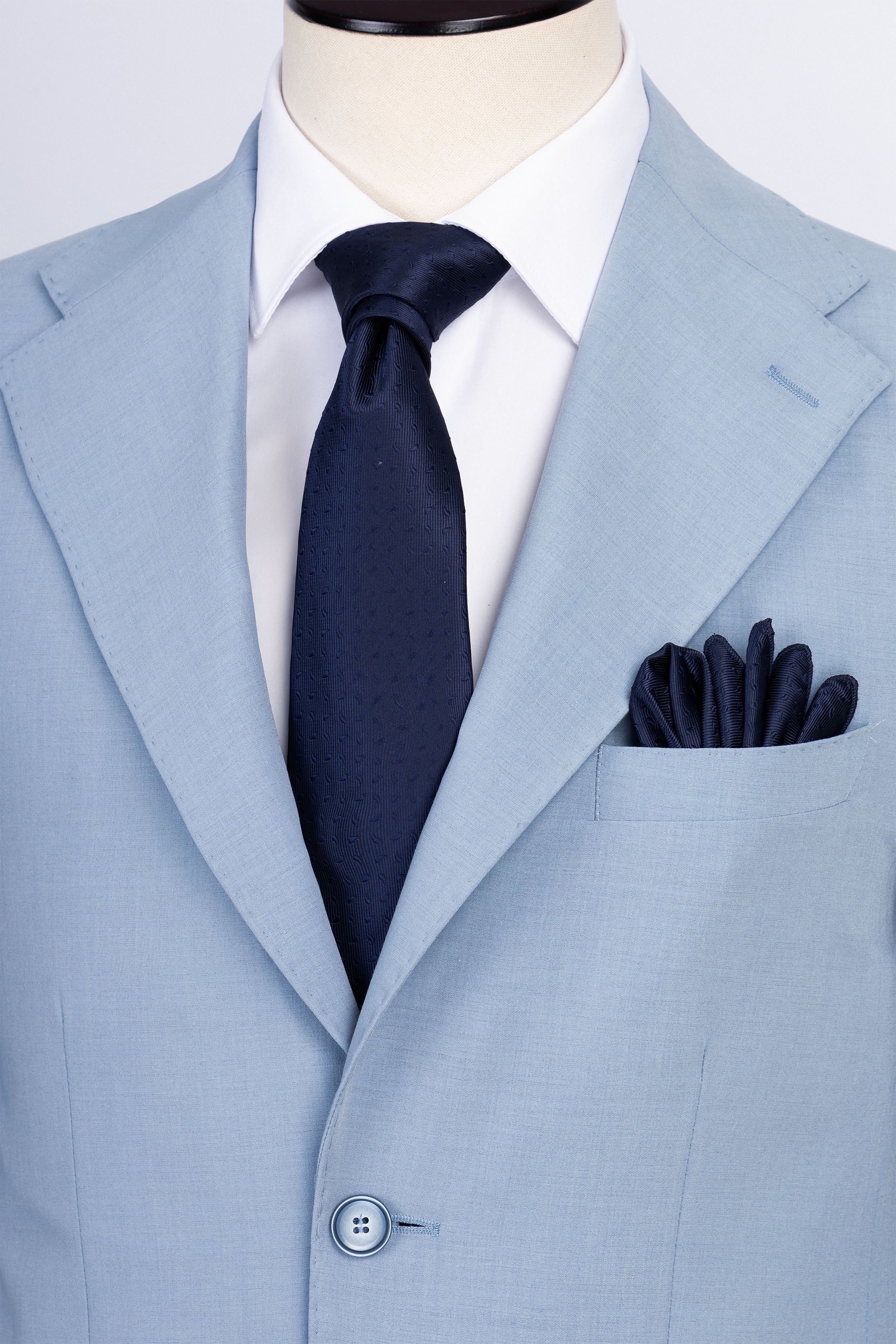 light Blue Formal Suit