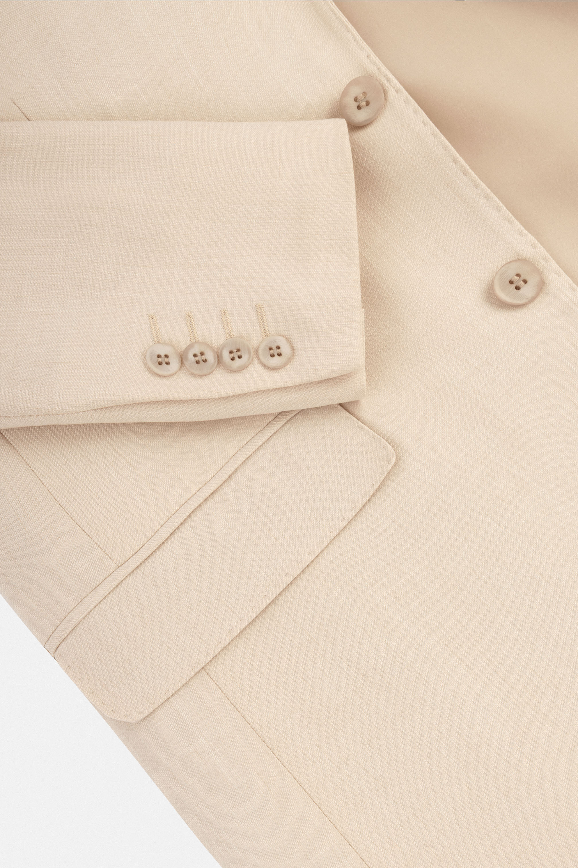 Light Beige Casual Suit