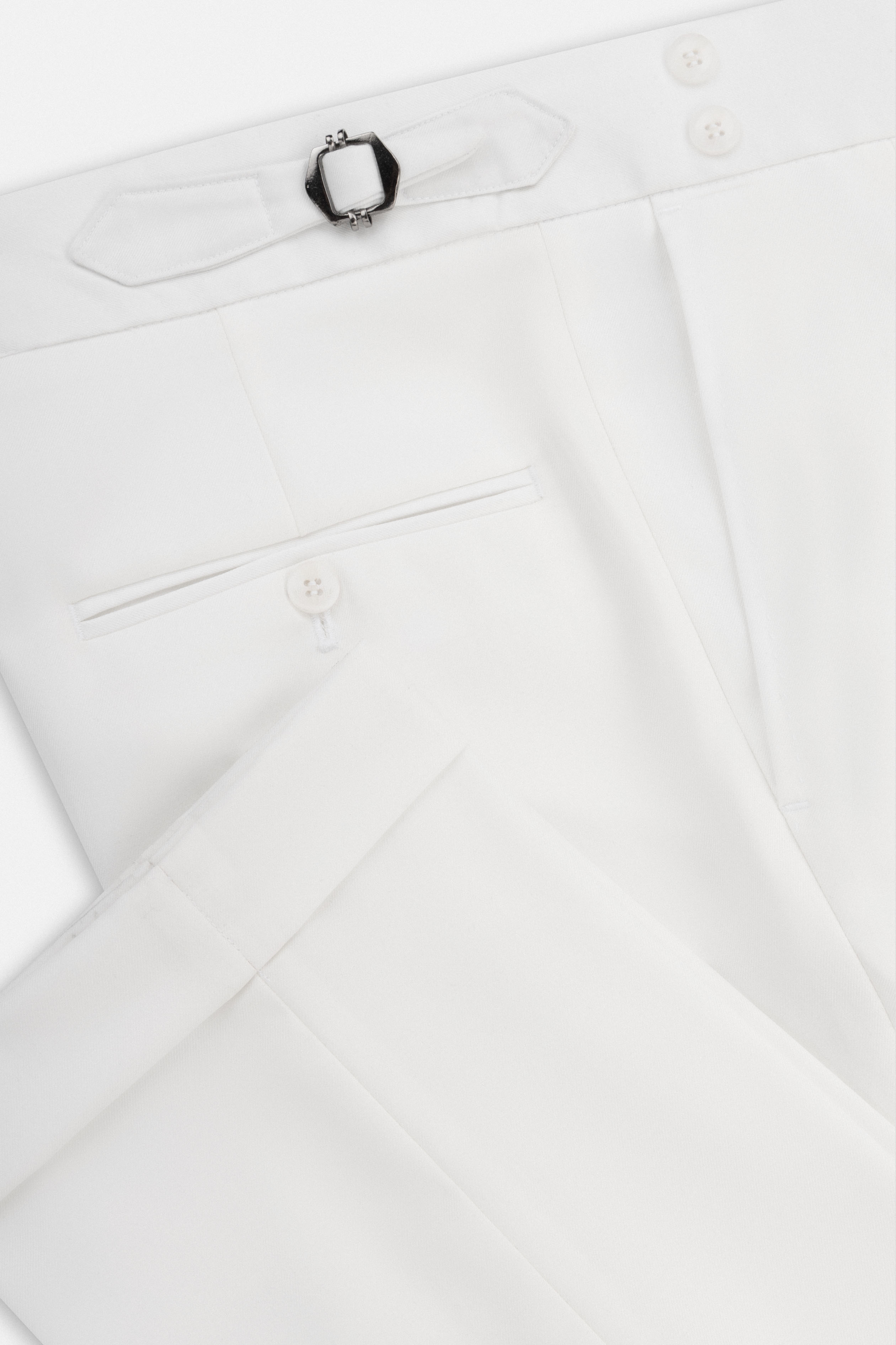 Striped Double Breasted Dark Navy Suit