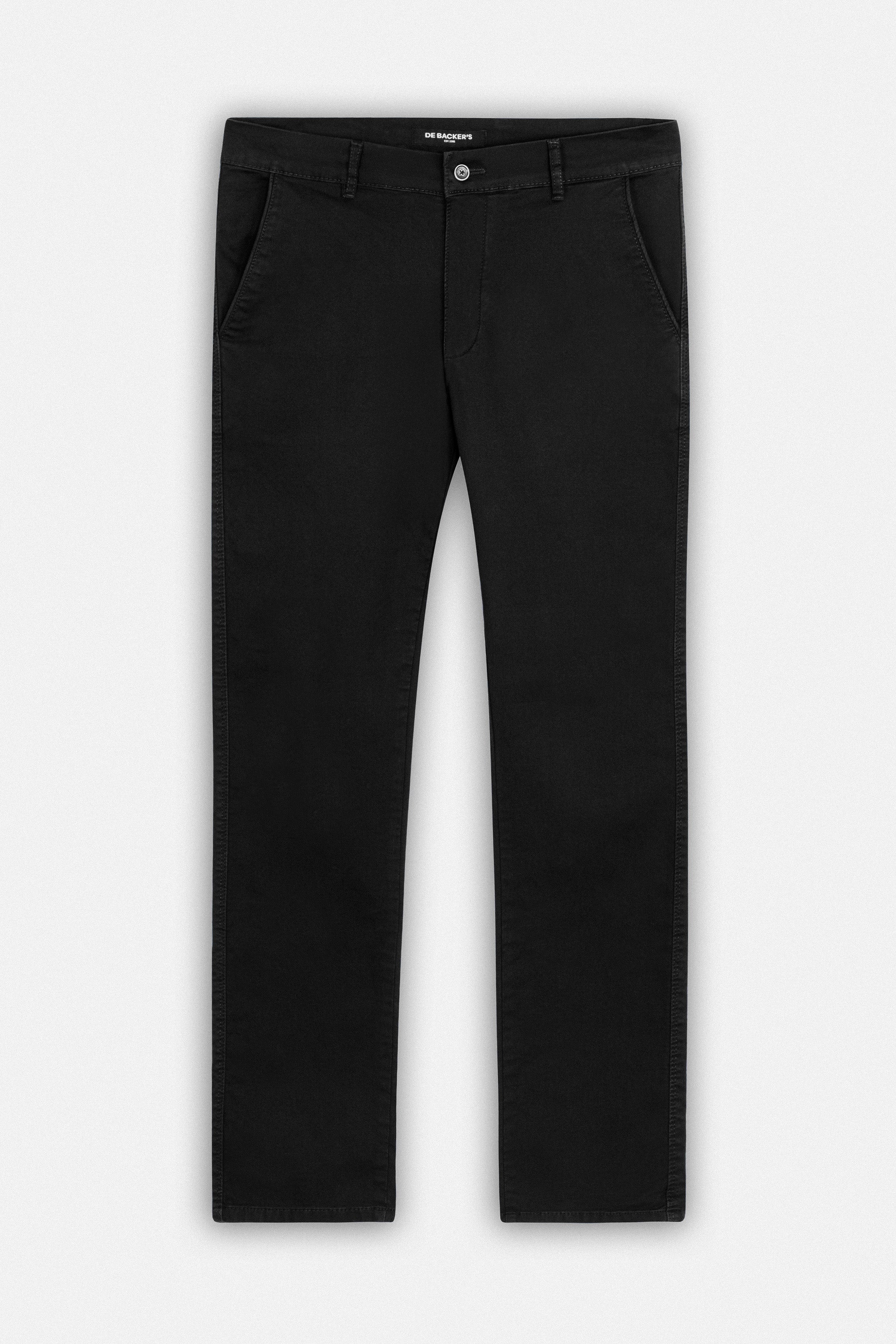 Black Gabardine Pant