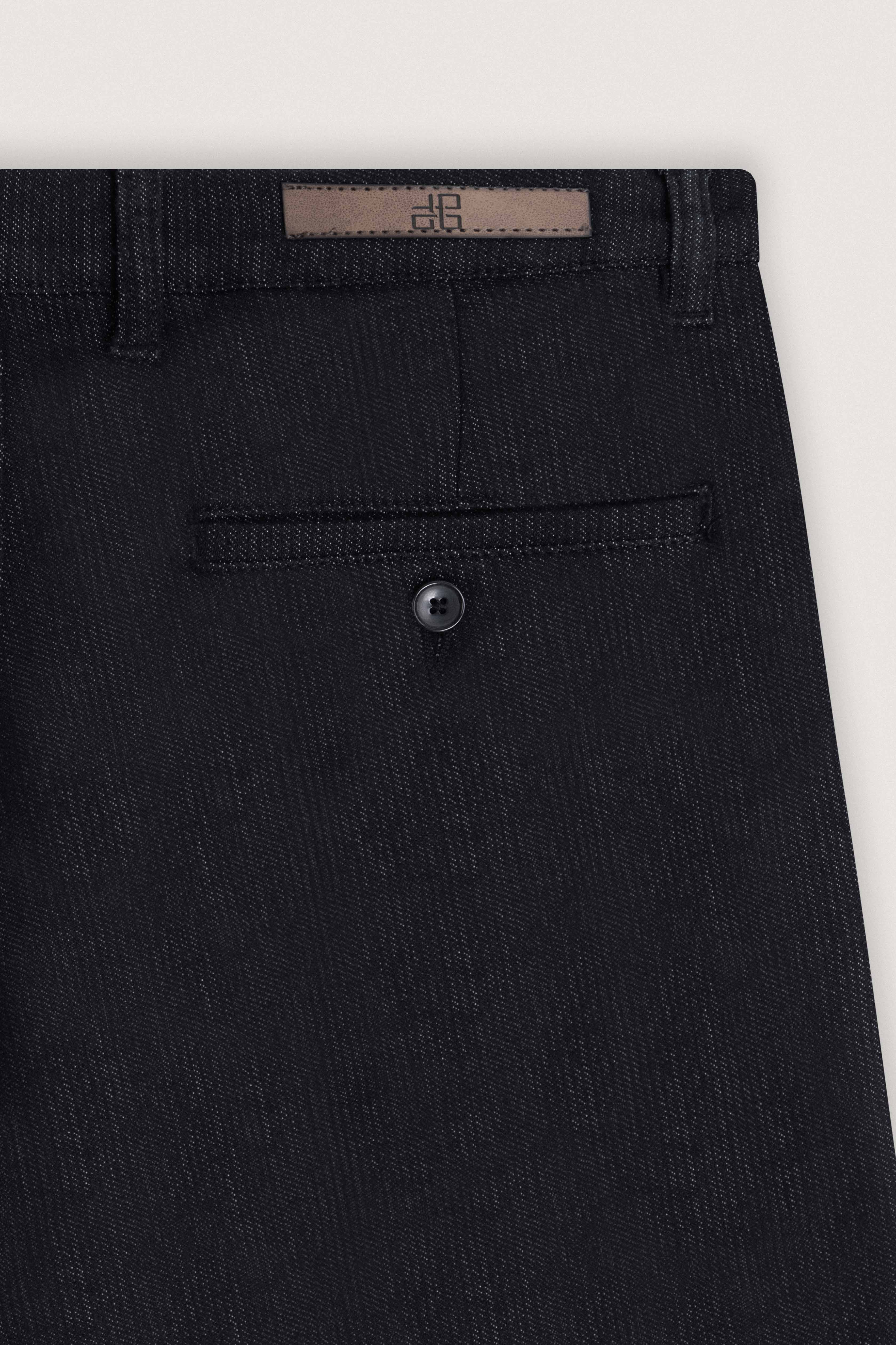 Black Twill Trousers