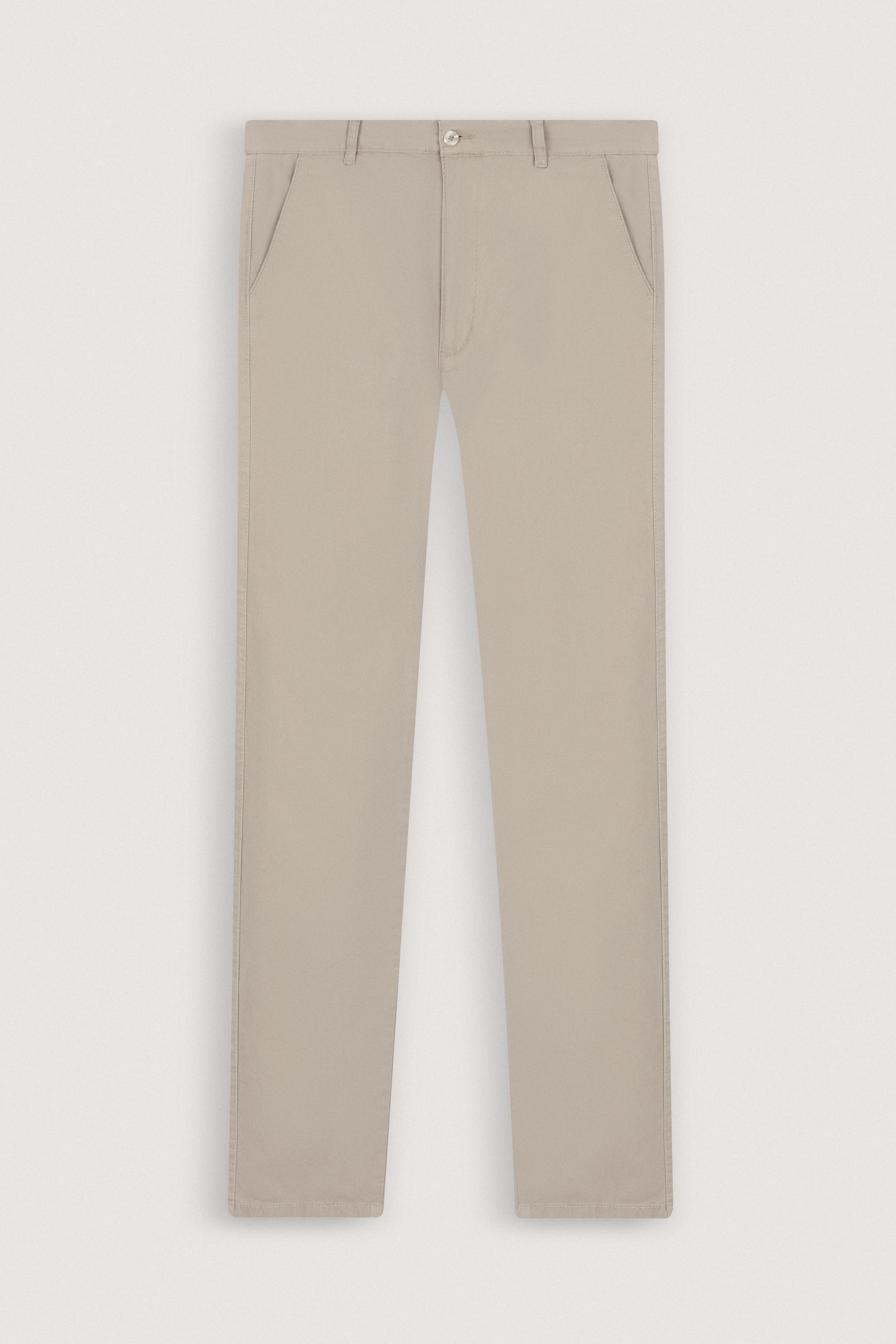 Light Beige Chino Gabardine Pant