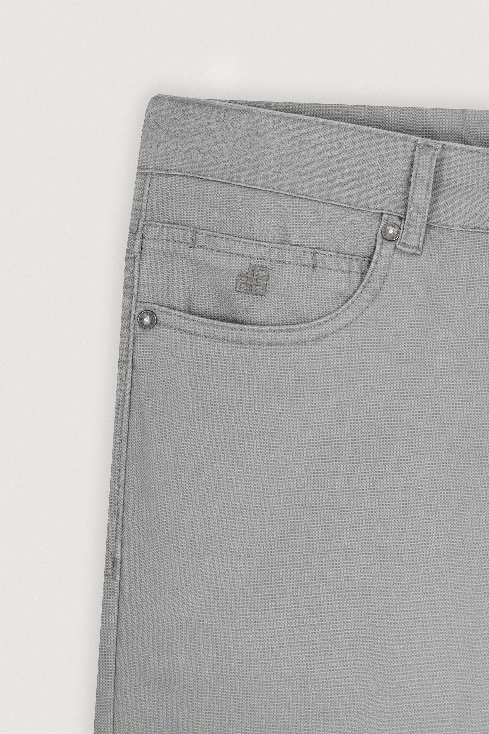 Gray Chino Trousers