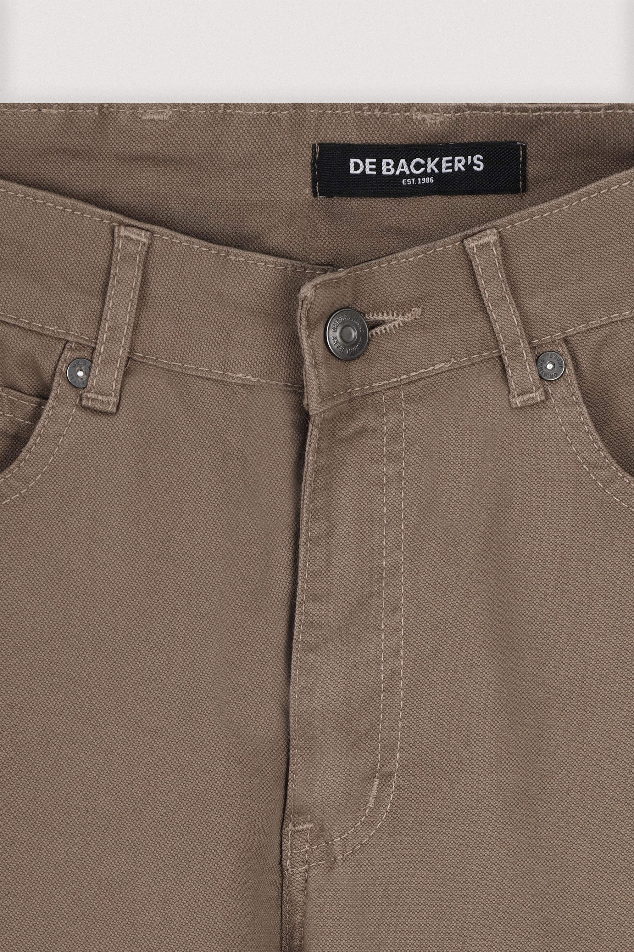 Light Brown Chino Gabardine Pant