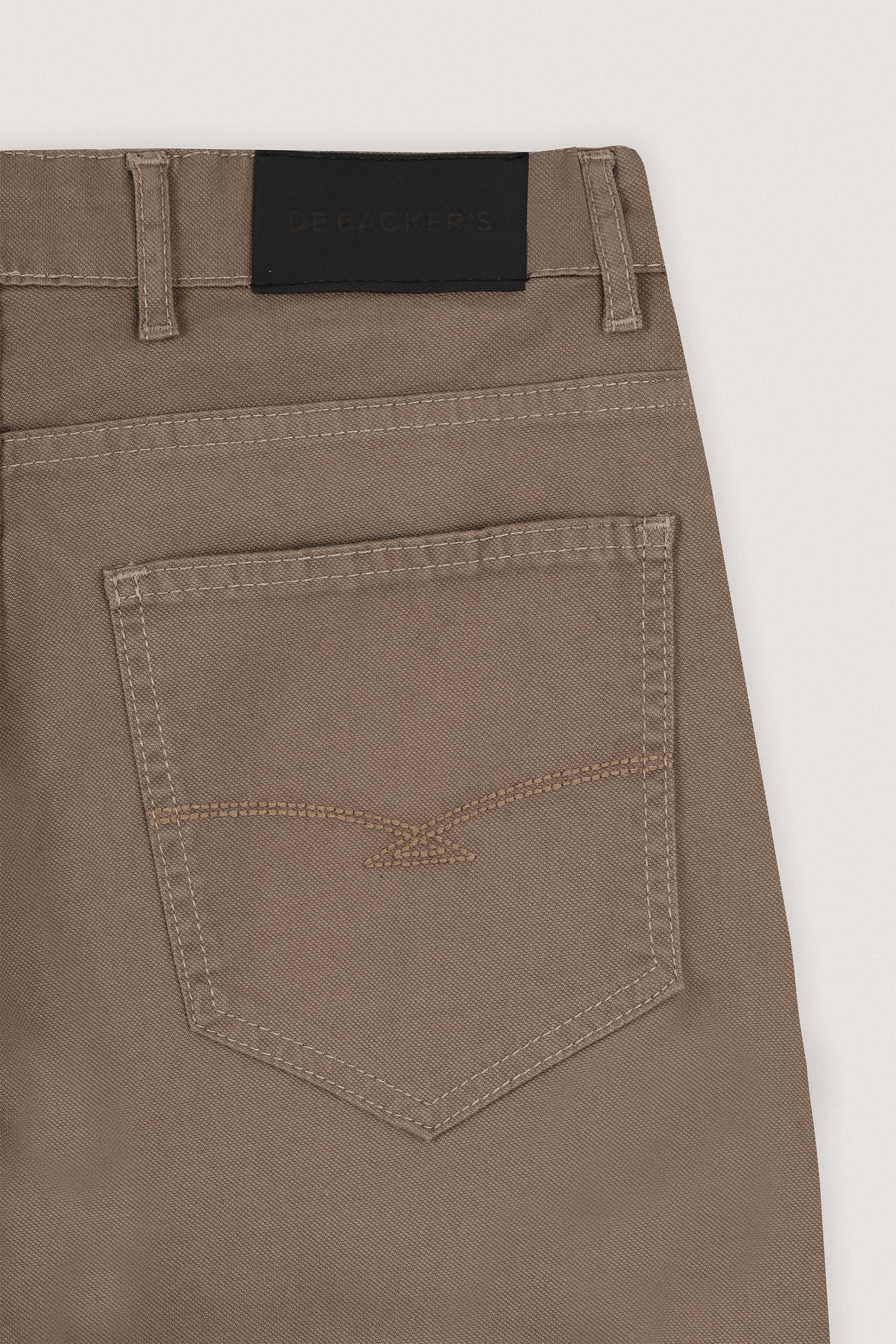 Light Brown Chino Gabardine Pant