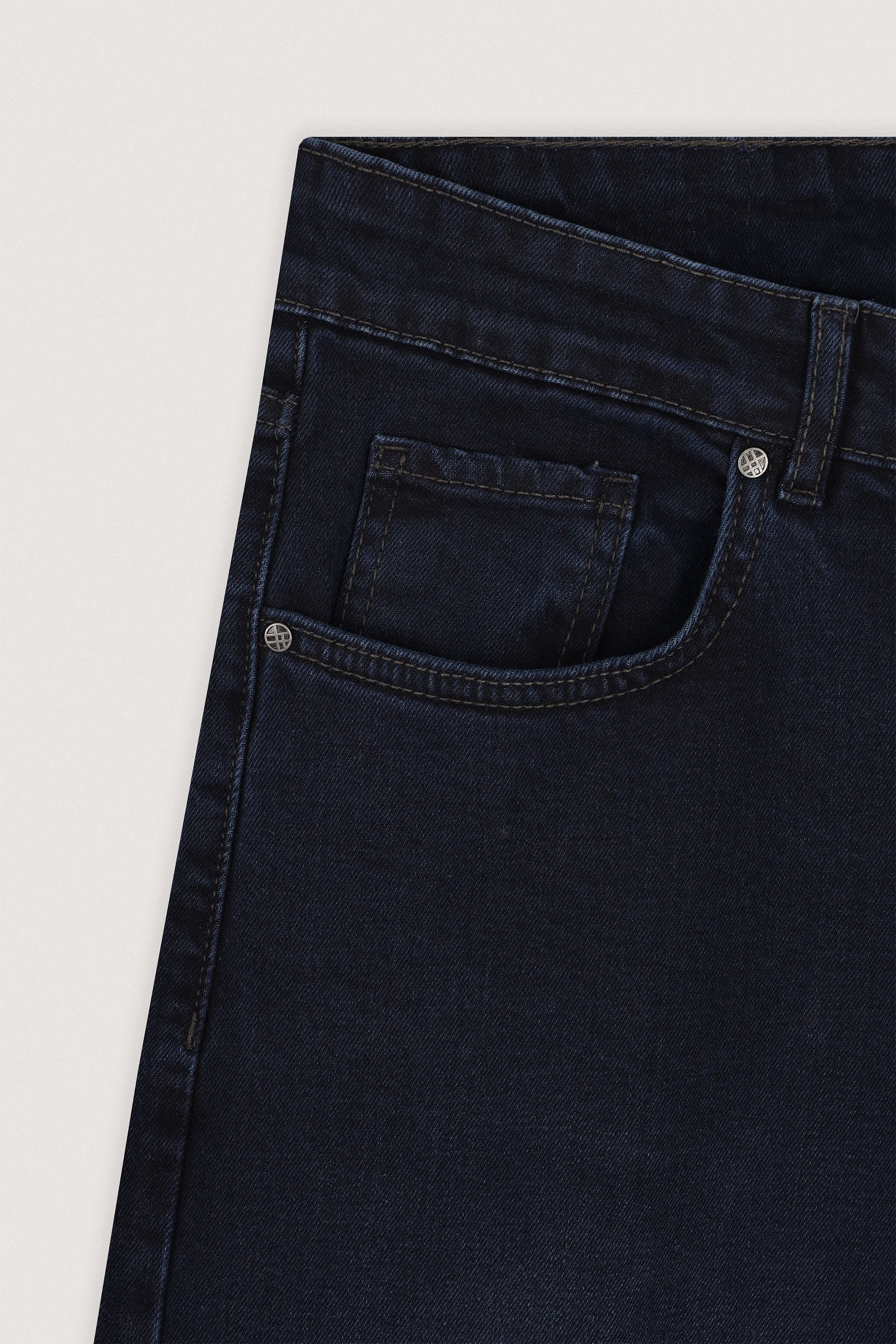 Dark Ink Indigo Wash Jeans