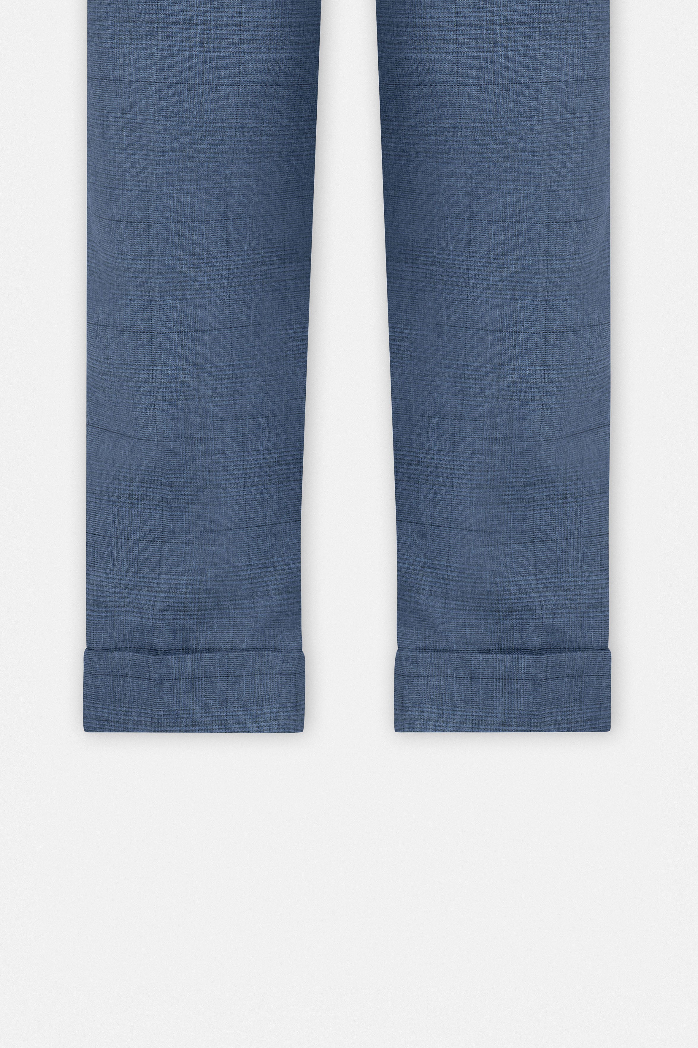 Teal Blue Smart Casual Pants