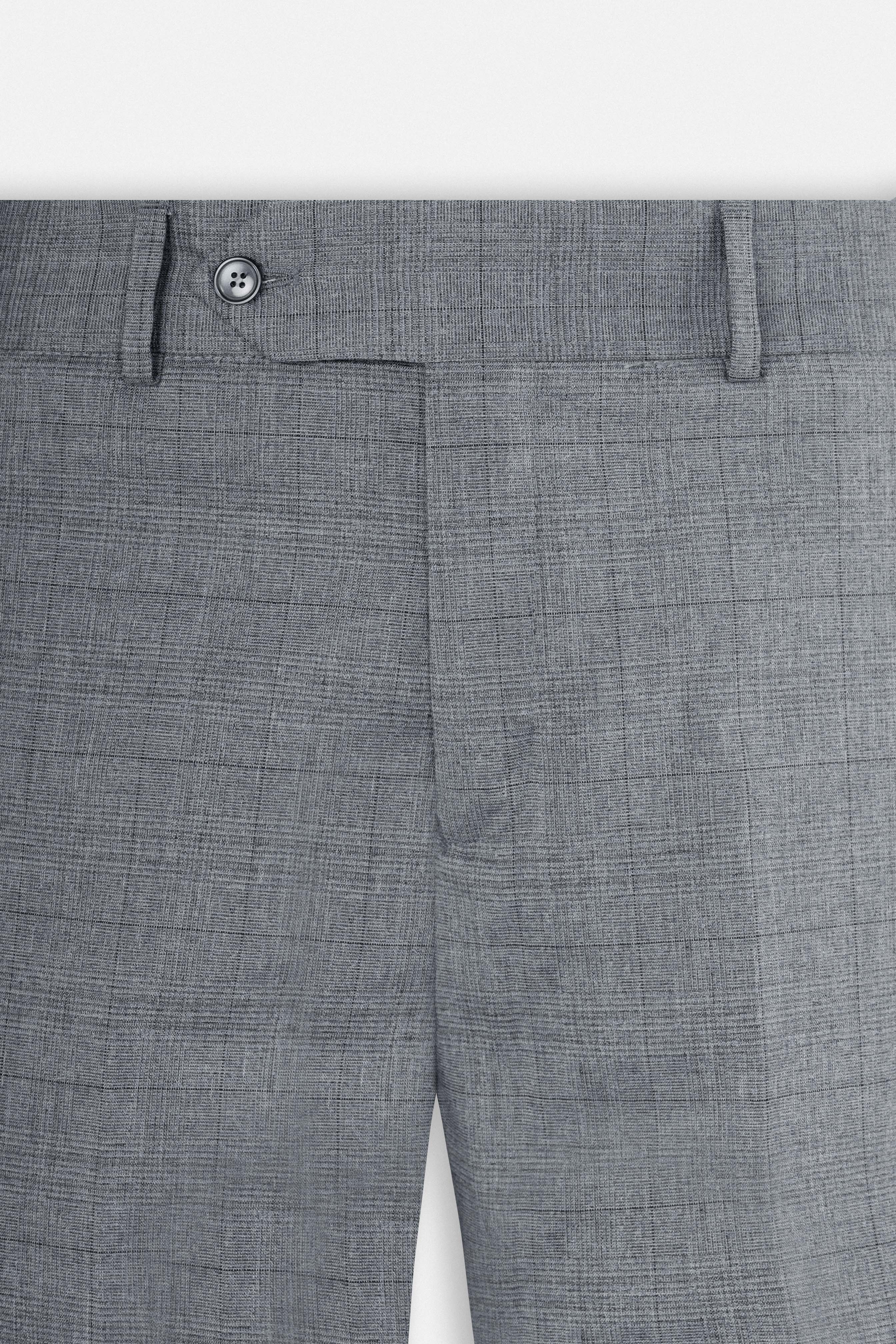 Gray Smart Casual Pants