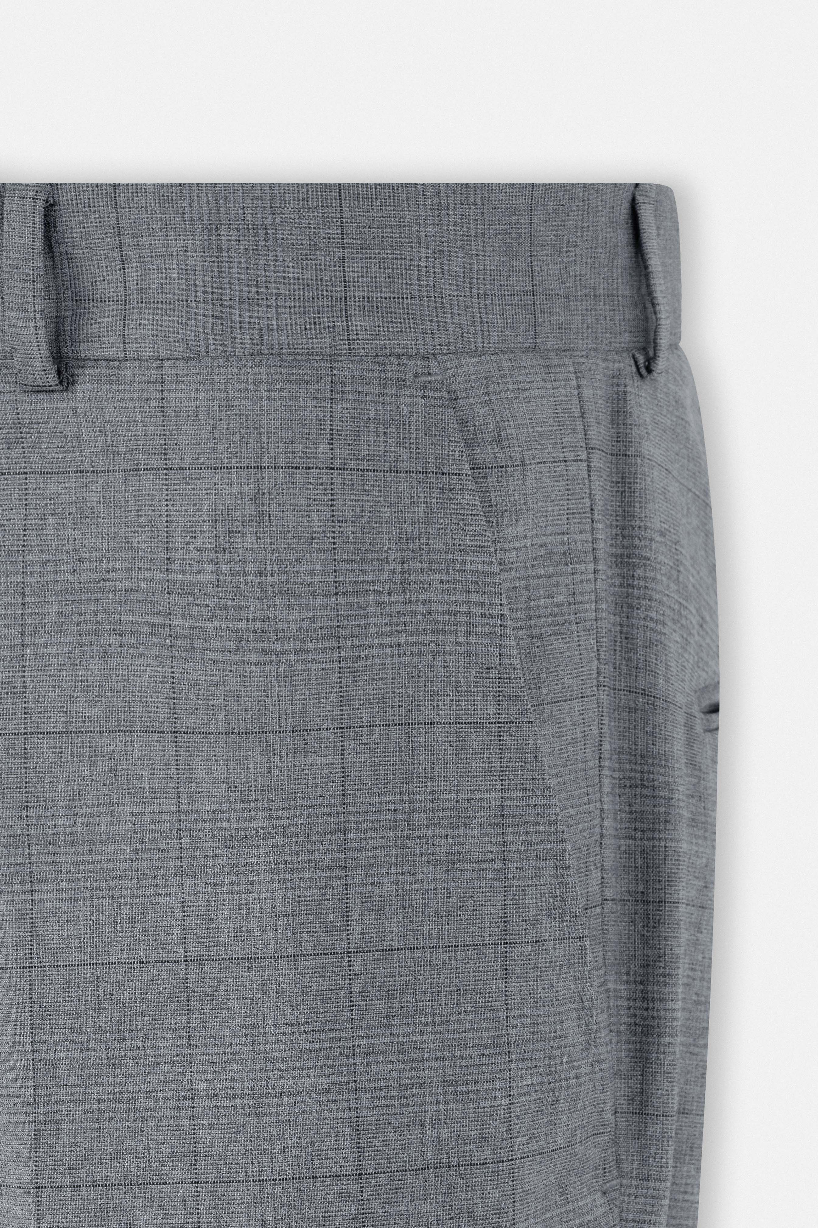 Gray Smart Casual Pants