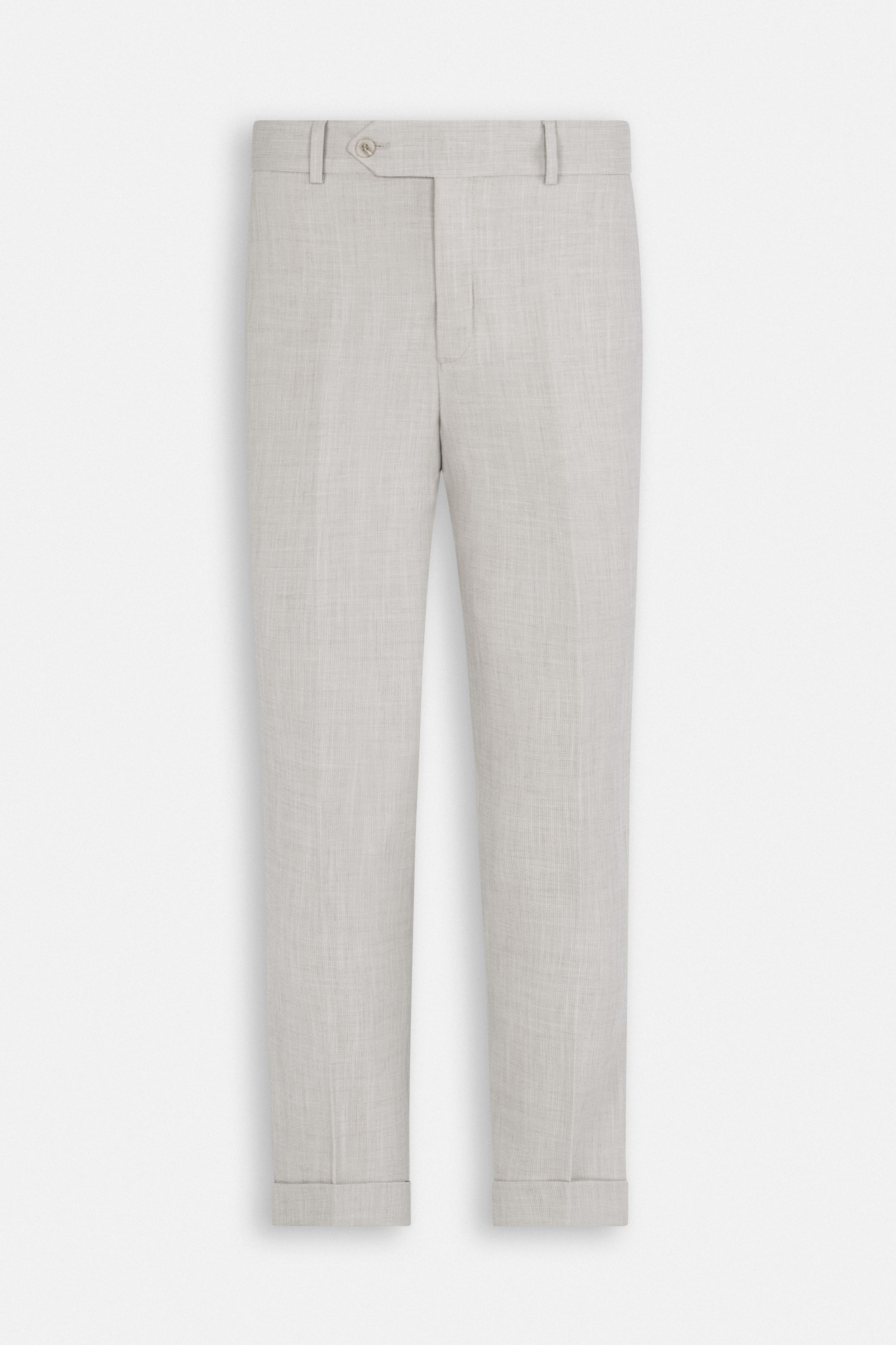 Light Beige Smart Casual Pants