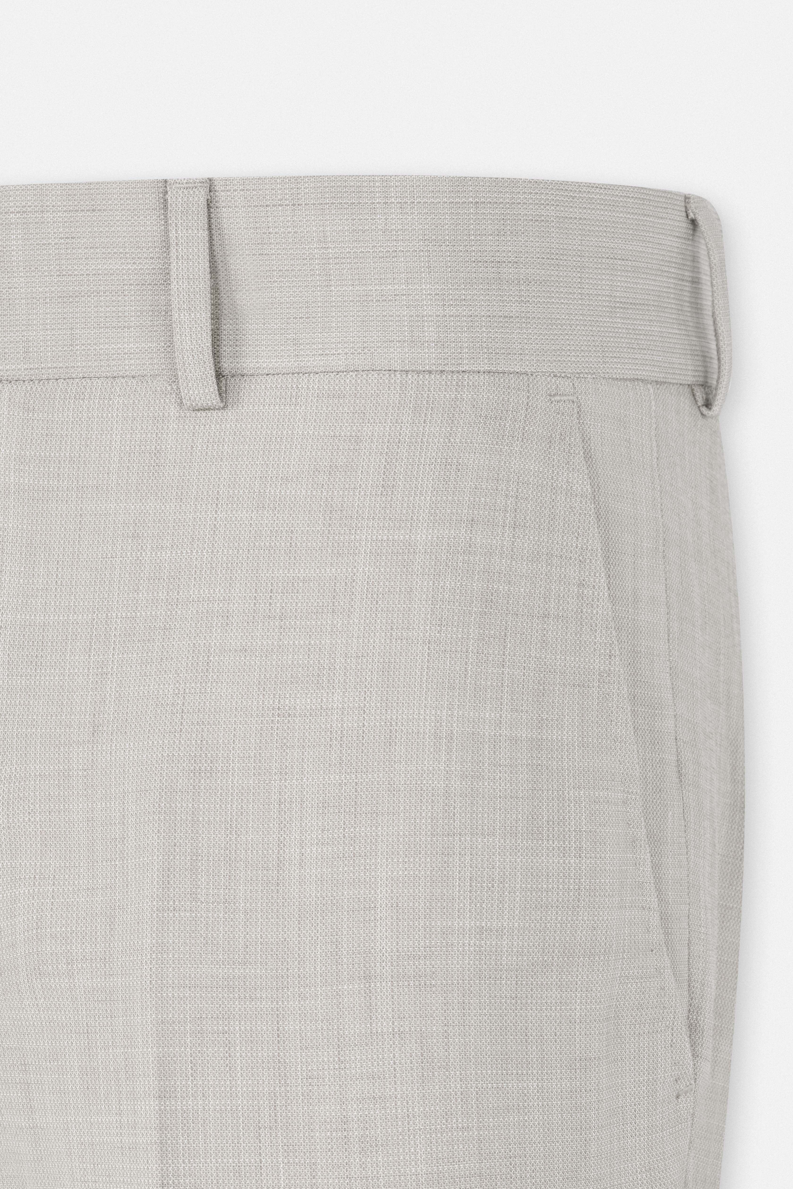 Light Beige Smart Casual Pants